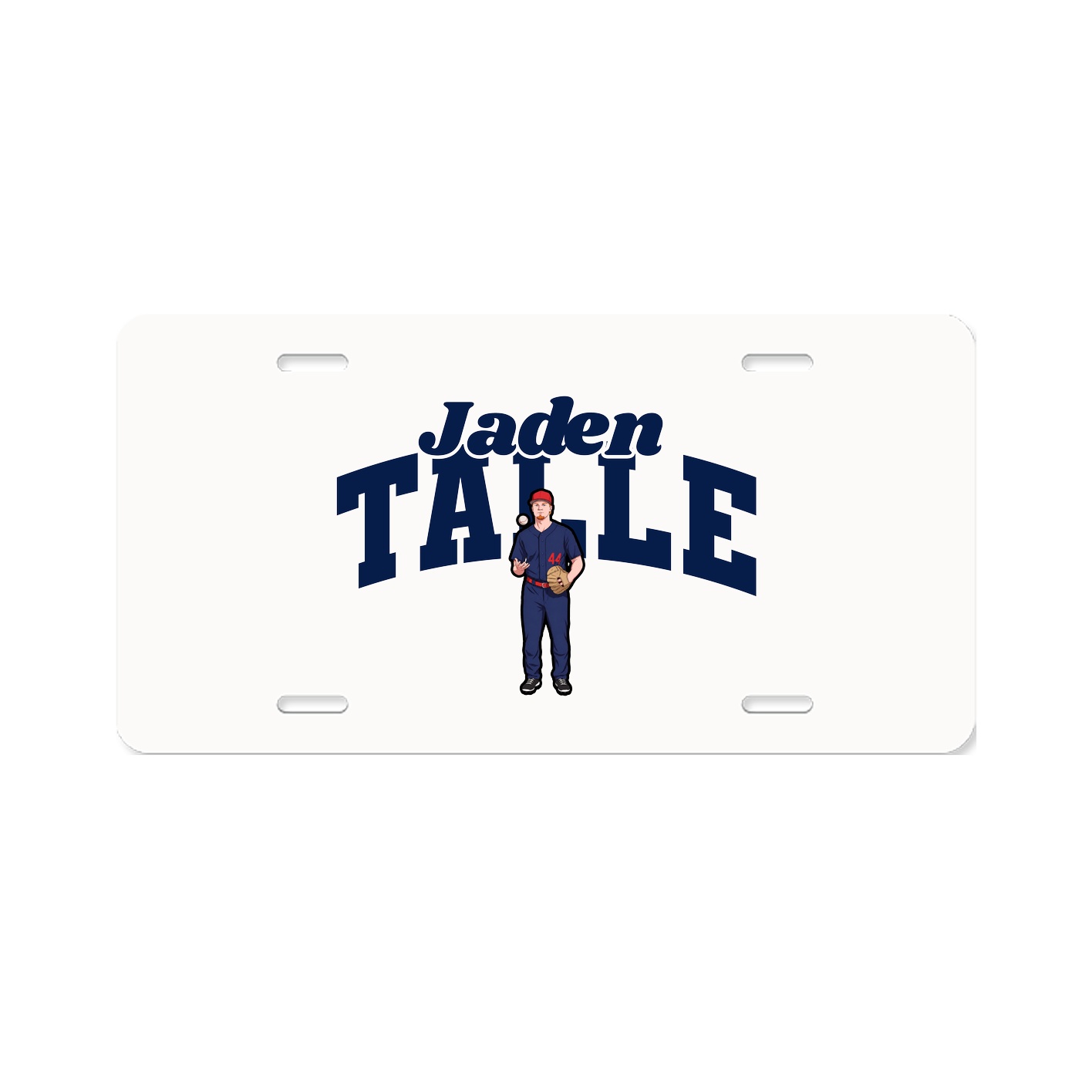 License Plate — Signature Arch in Classic