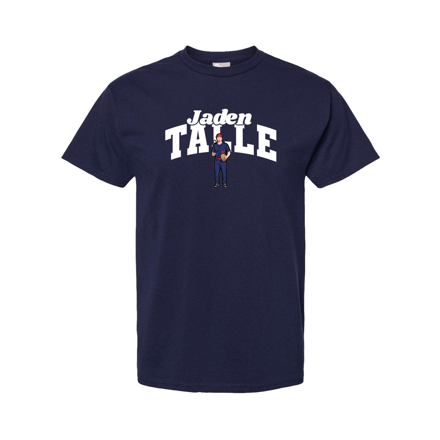 Tee — Signature Arch in Navy
