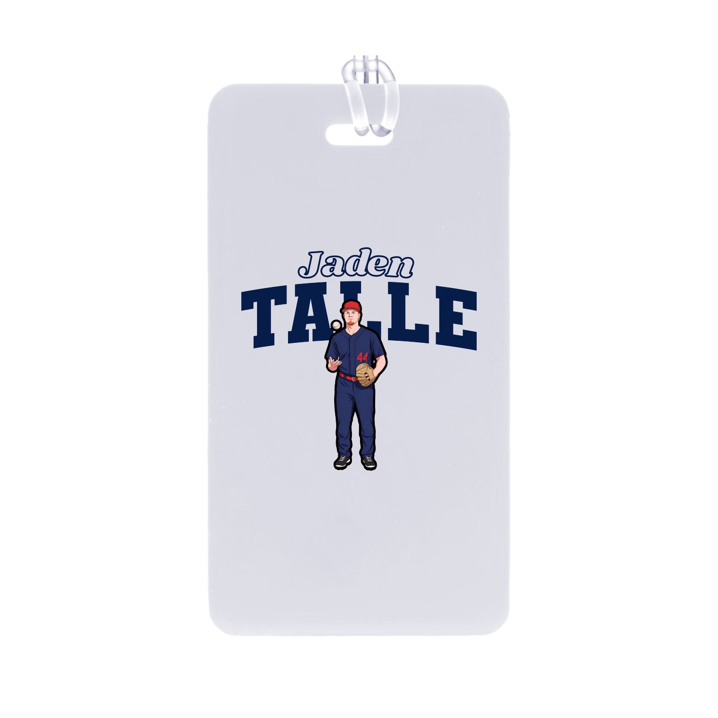 Bag Tag — Name Arch in Classic