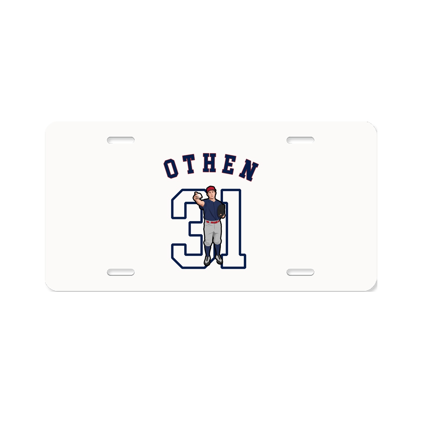 License Plate — Shirsey Arch in Classic