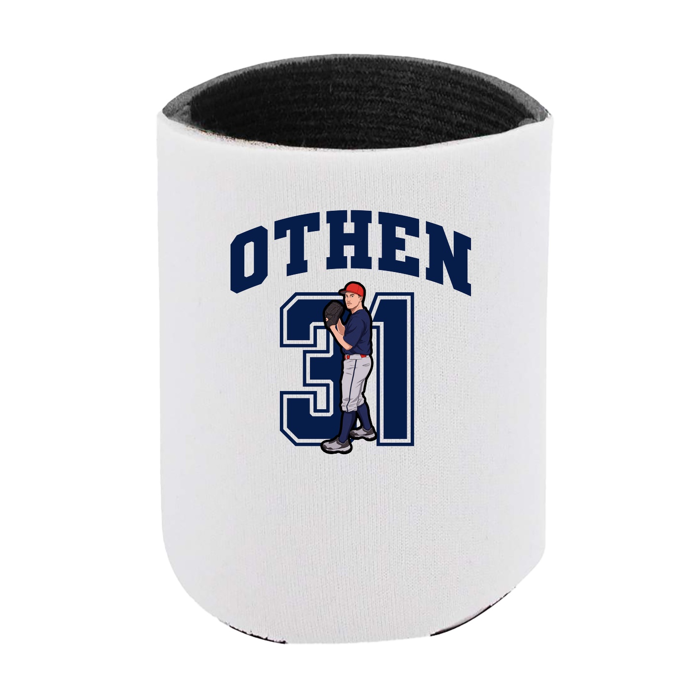 Can Holder — Number in White