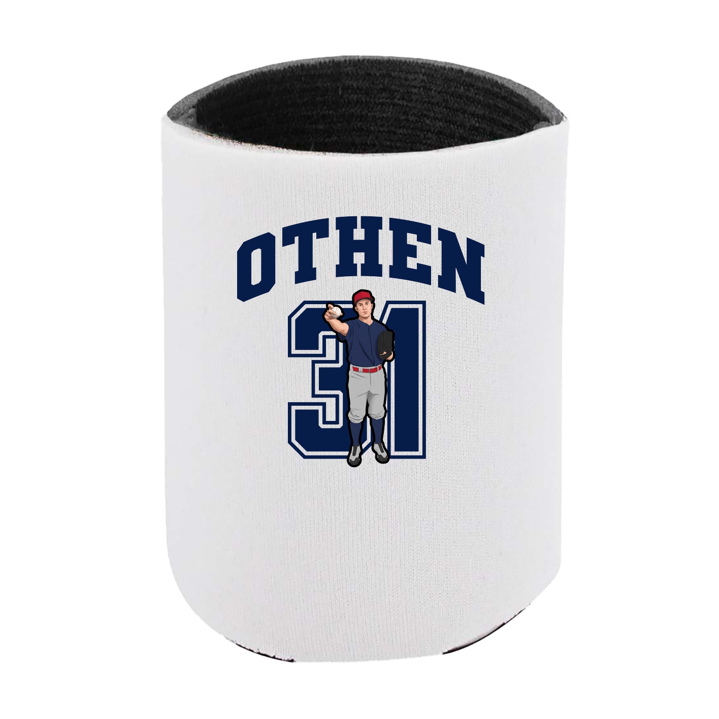 Can Holder — Number in White