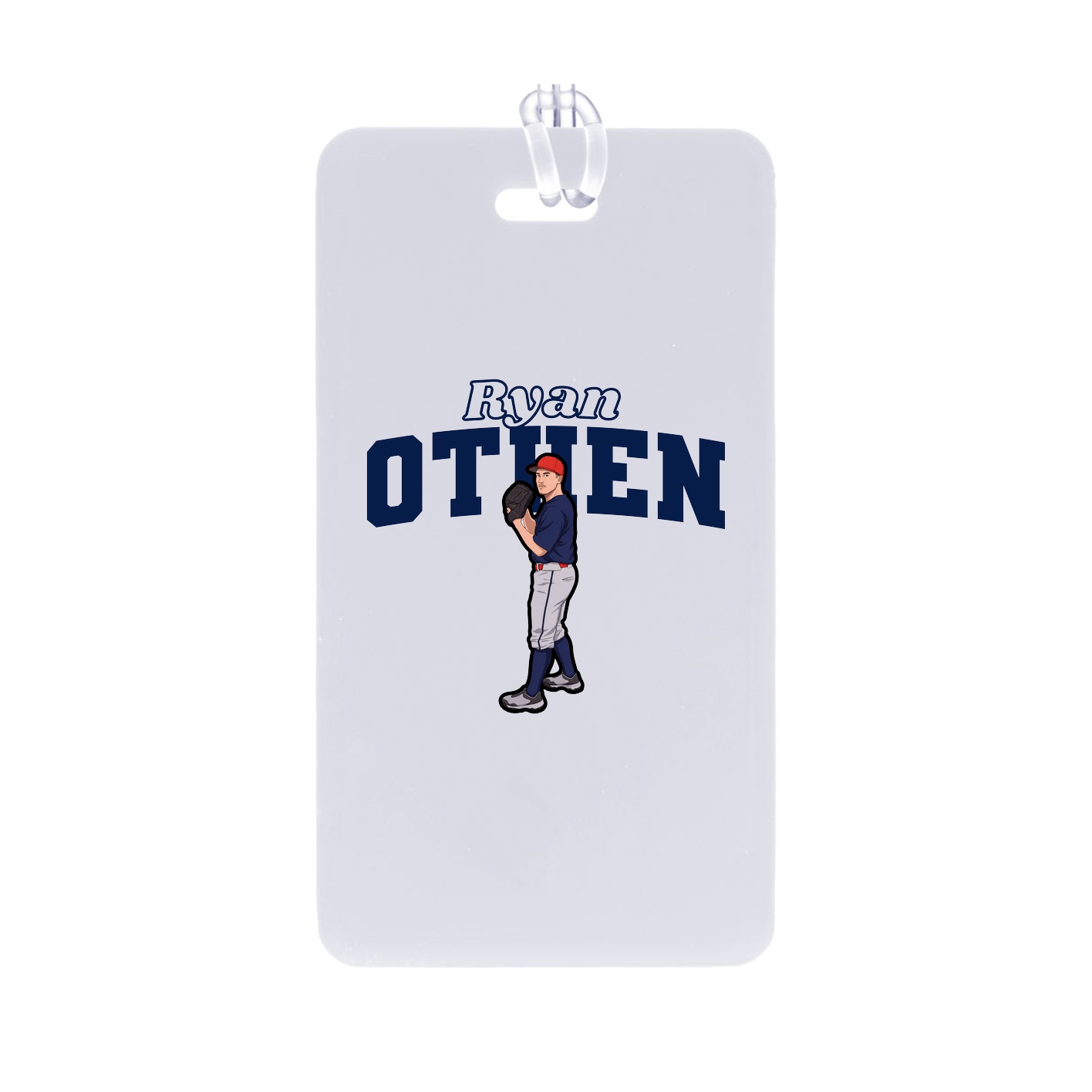 Bag Tag — Name Arch in Classic