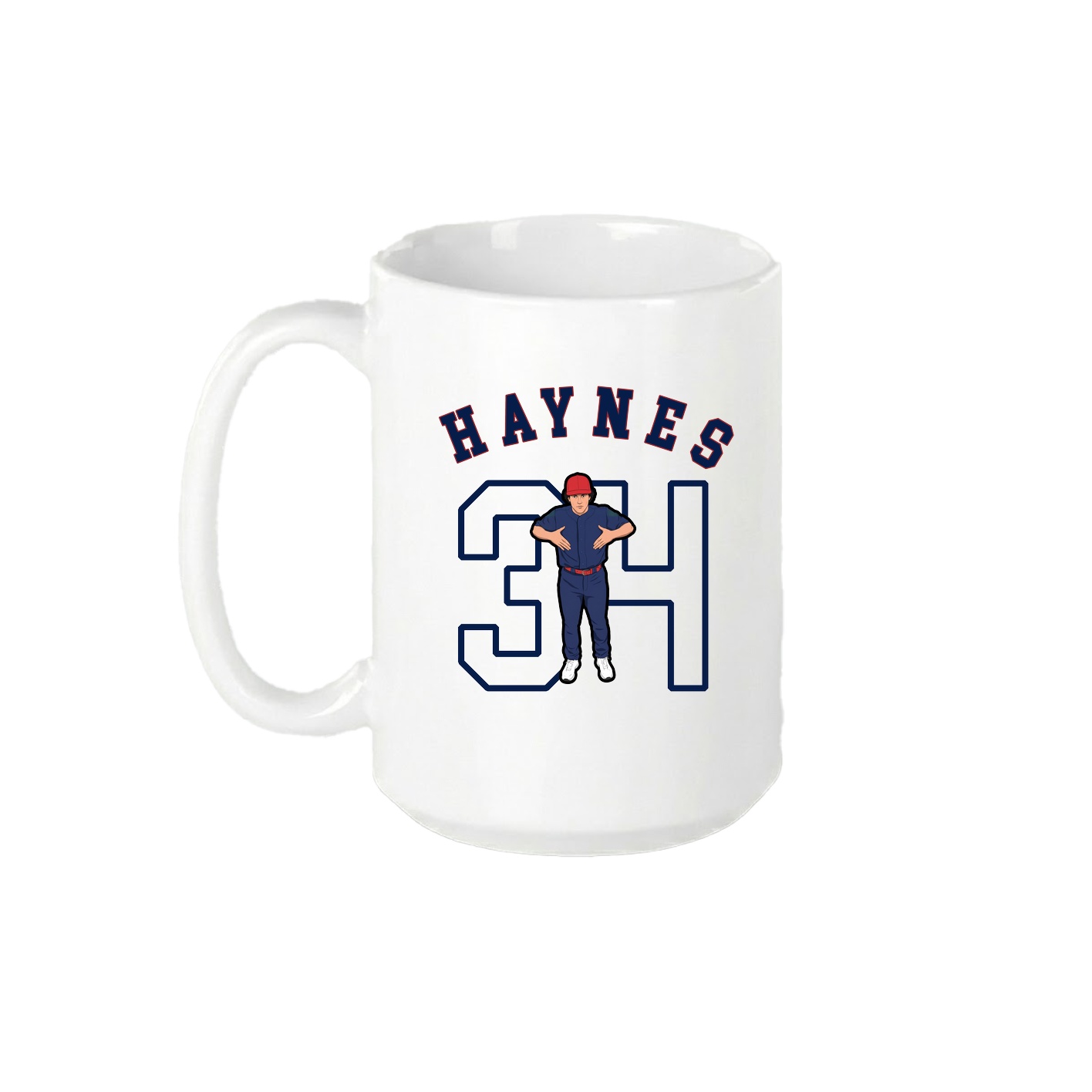 15oz Coffee Mug — Shirsey Arch in White