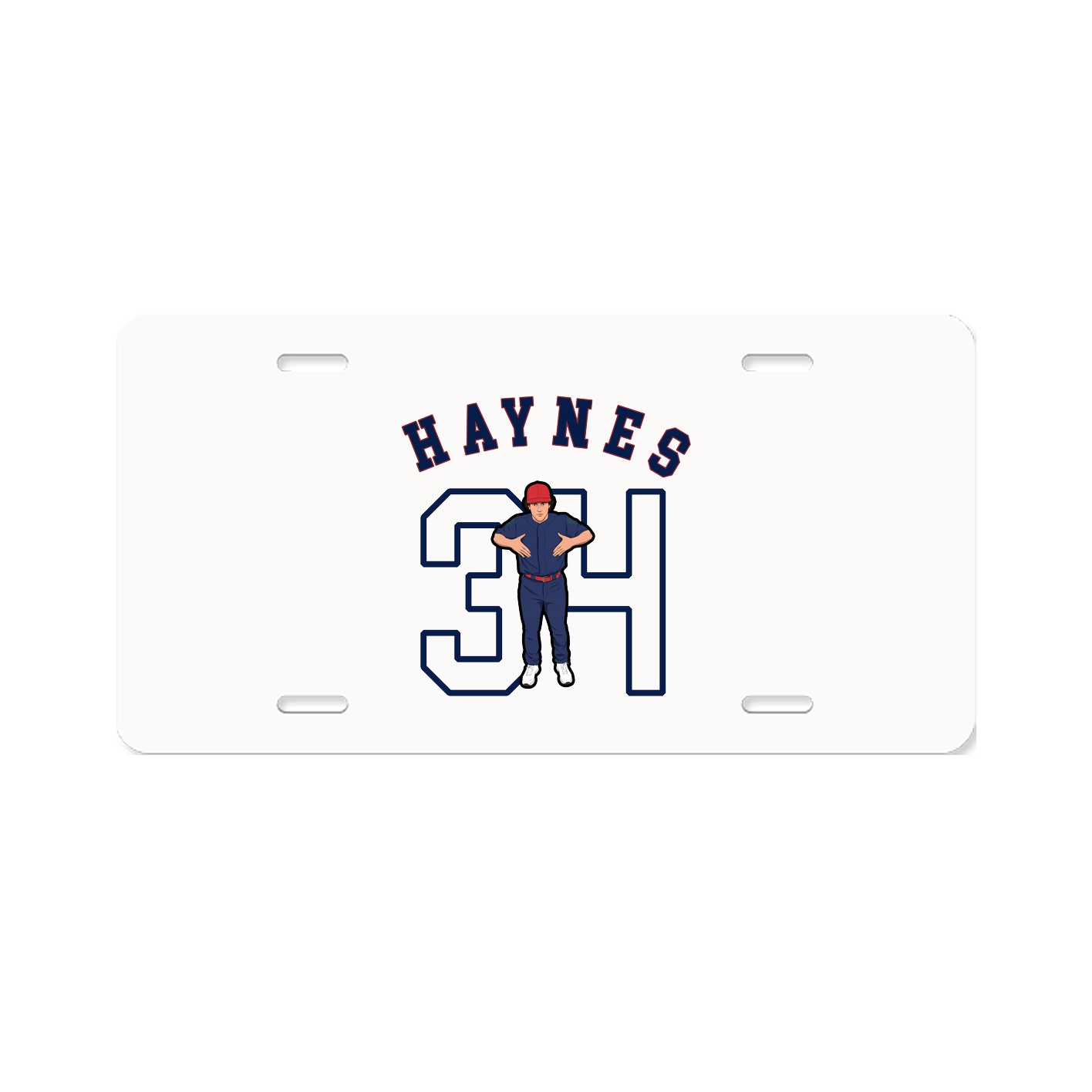 License Plate — Shirsey Arch in Classic