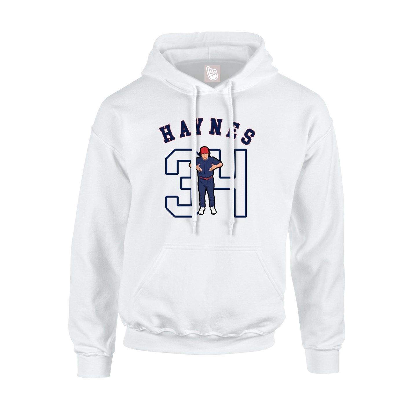Hoodie — Shirsey Arch in White