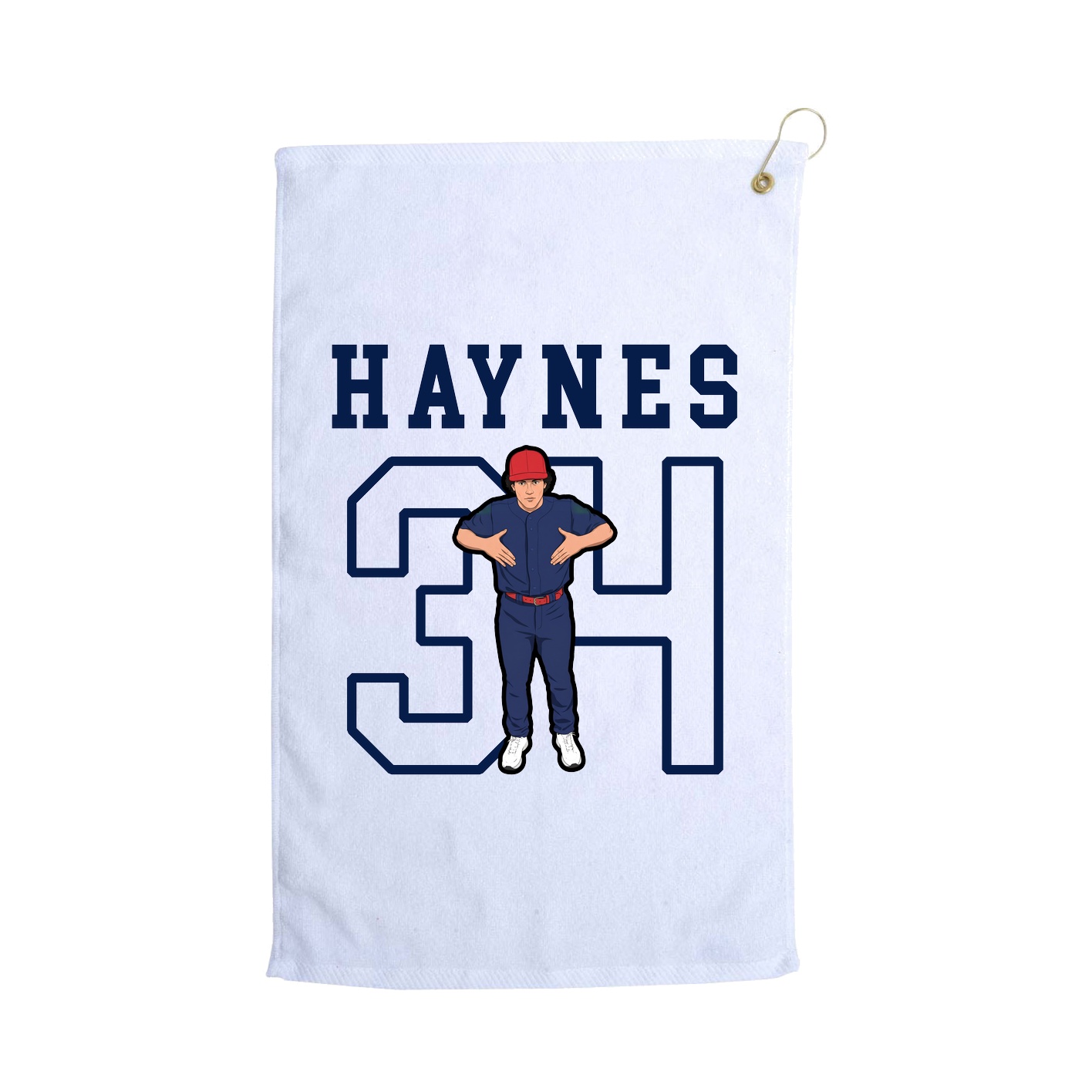Golf Towel — Shirsey in White
