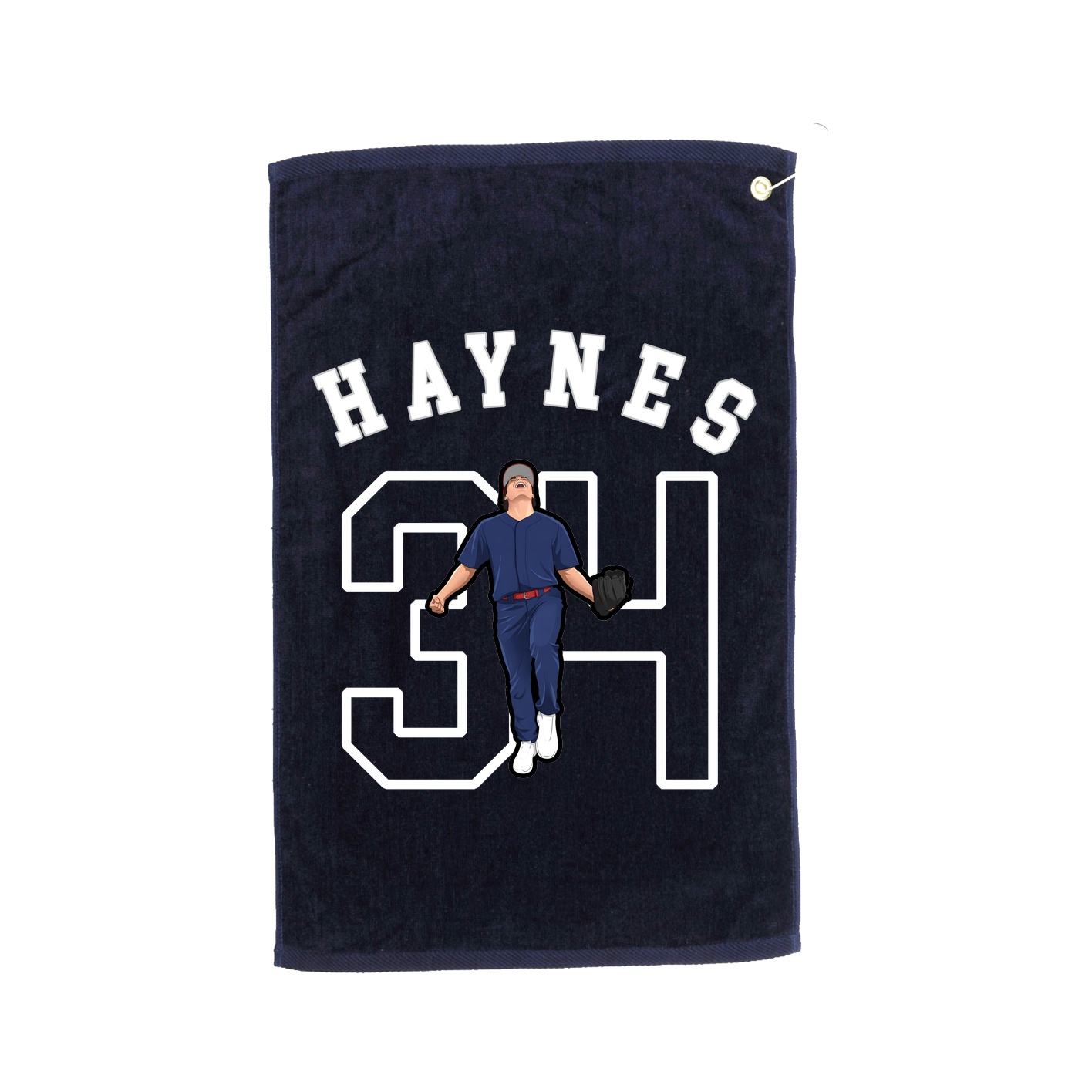 Golf Towel — Shirsey Arch in Navy
