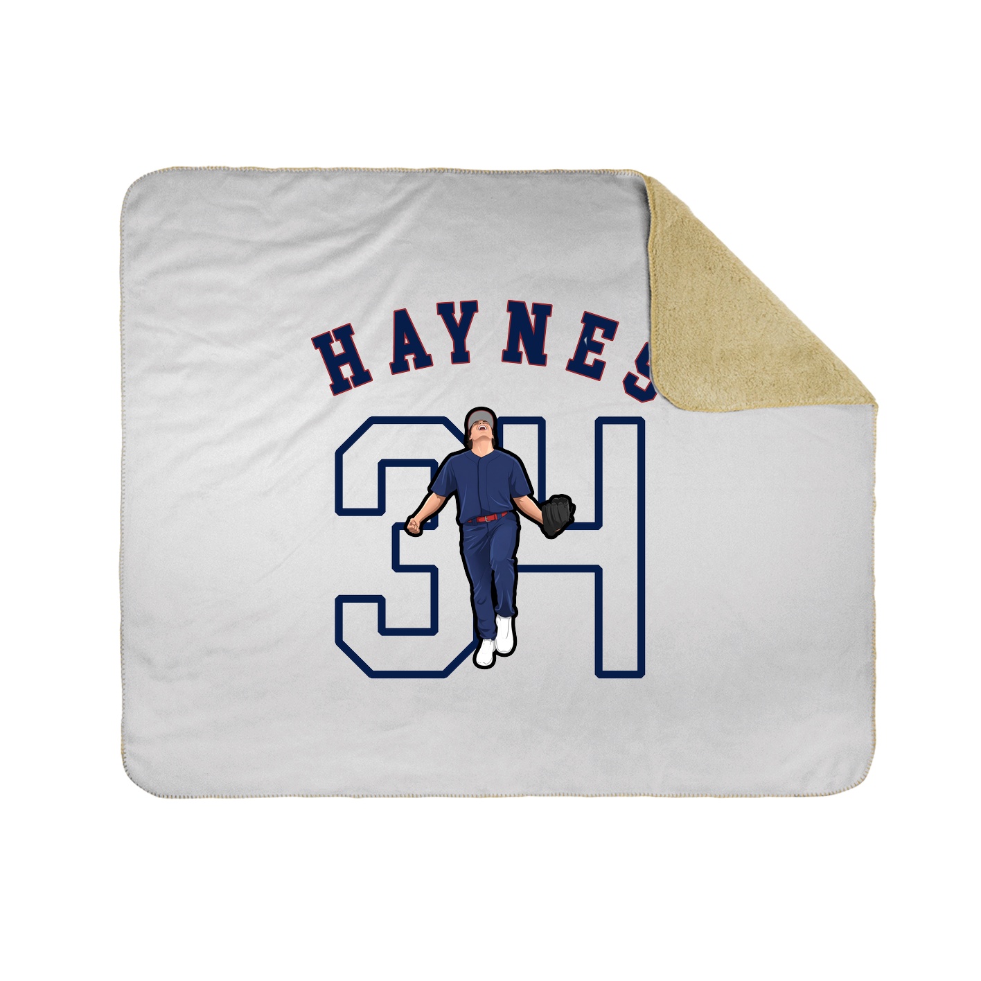 Throw Blanket — Shirsey Arch in White