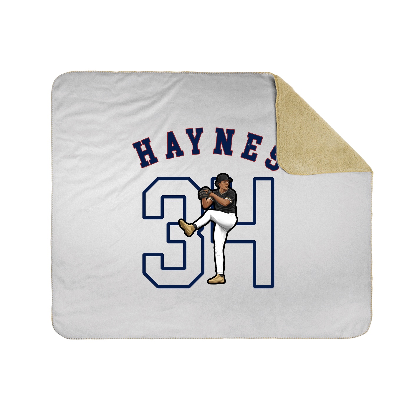 Throw Blanket — Shirsey Arch in White