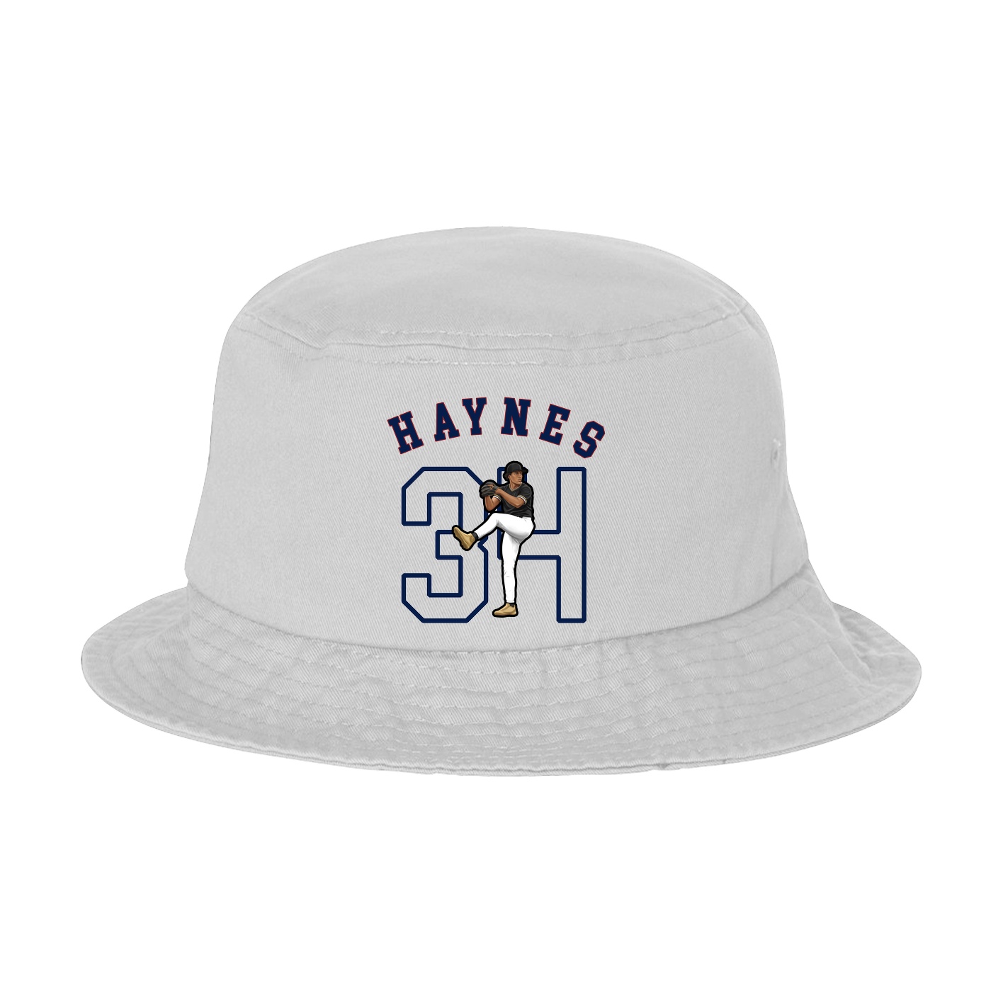 Bucket Cap — Shirsey Arch in White