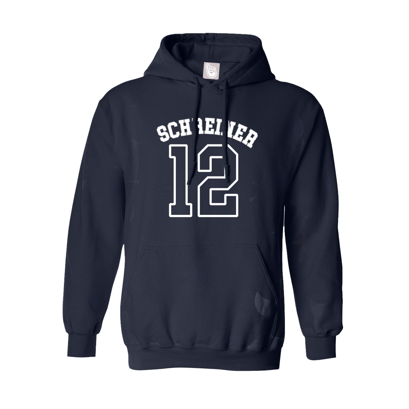 Youth Hoodie — Shirsey Arch in Navy