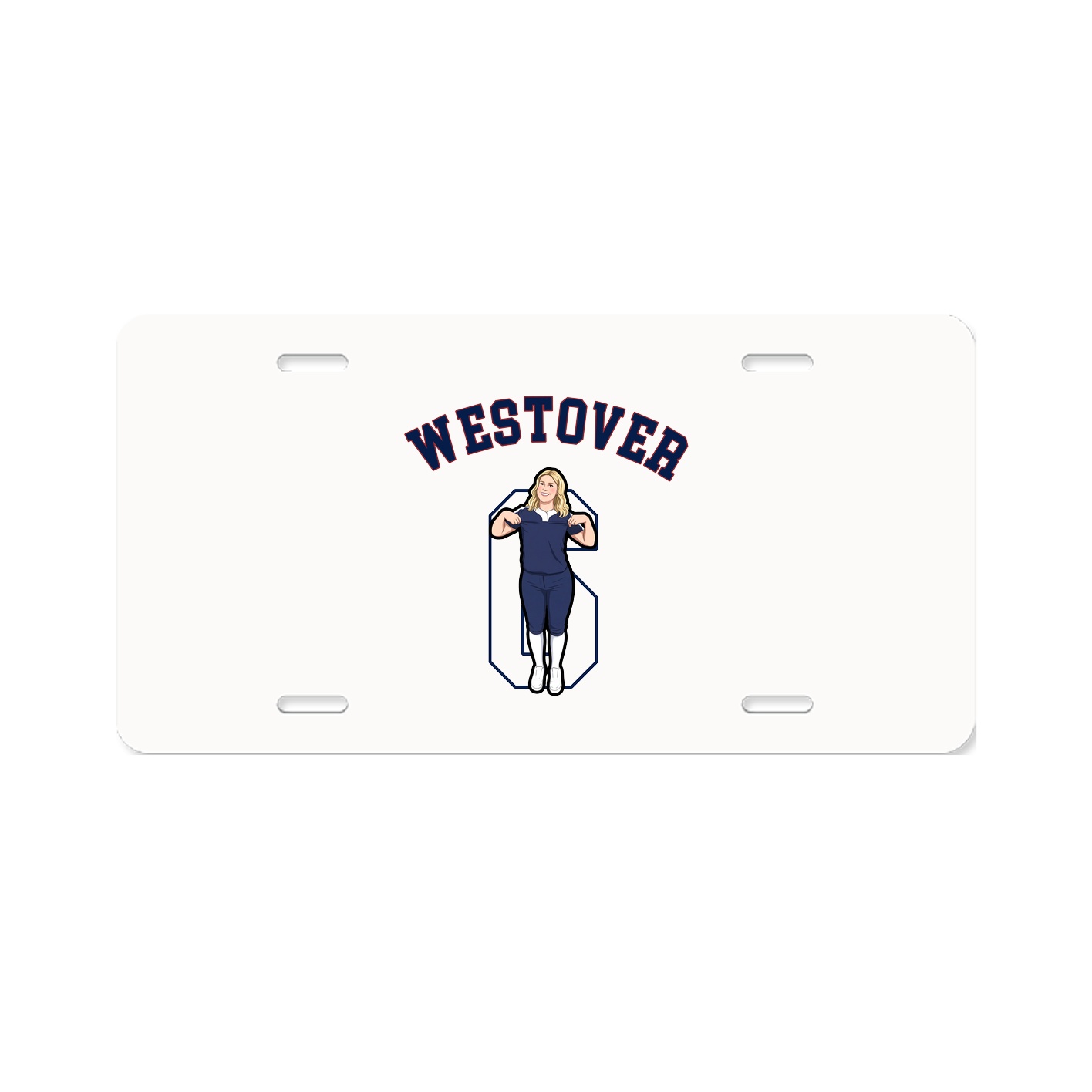 License Plate — Shirsey Arch in Classic