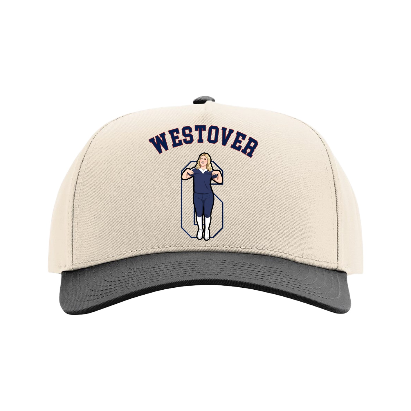 Full Fabric Five-Panel Champ Cap