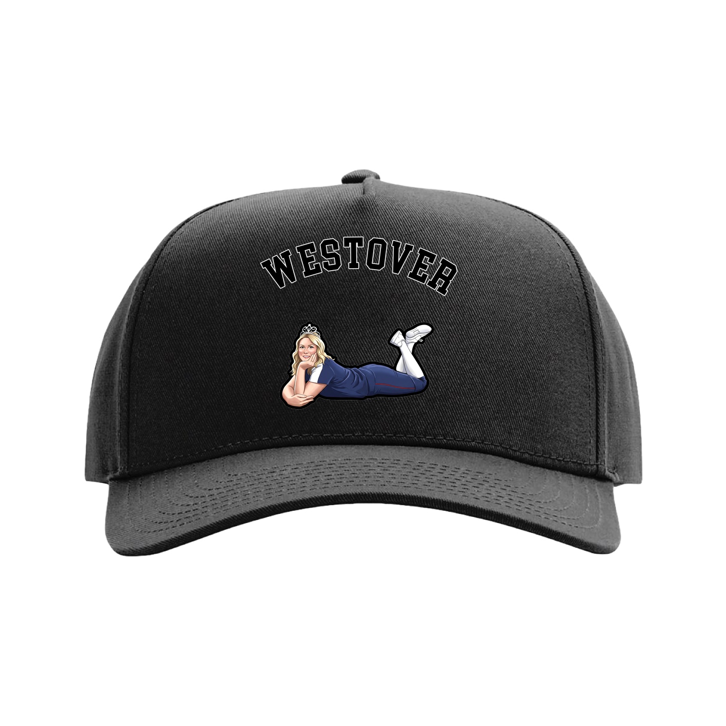 Full Fabric Five-Panel Champ Cap
