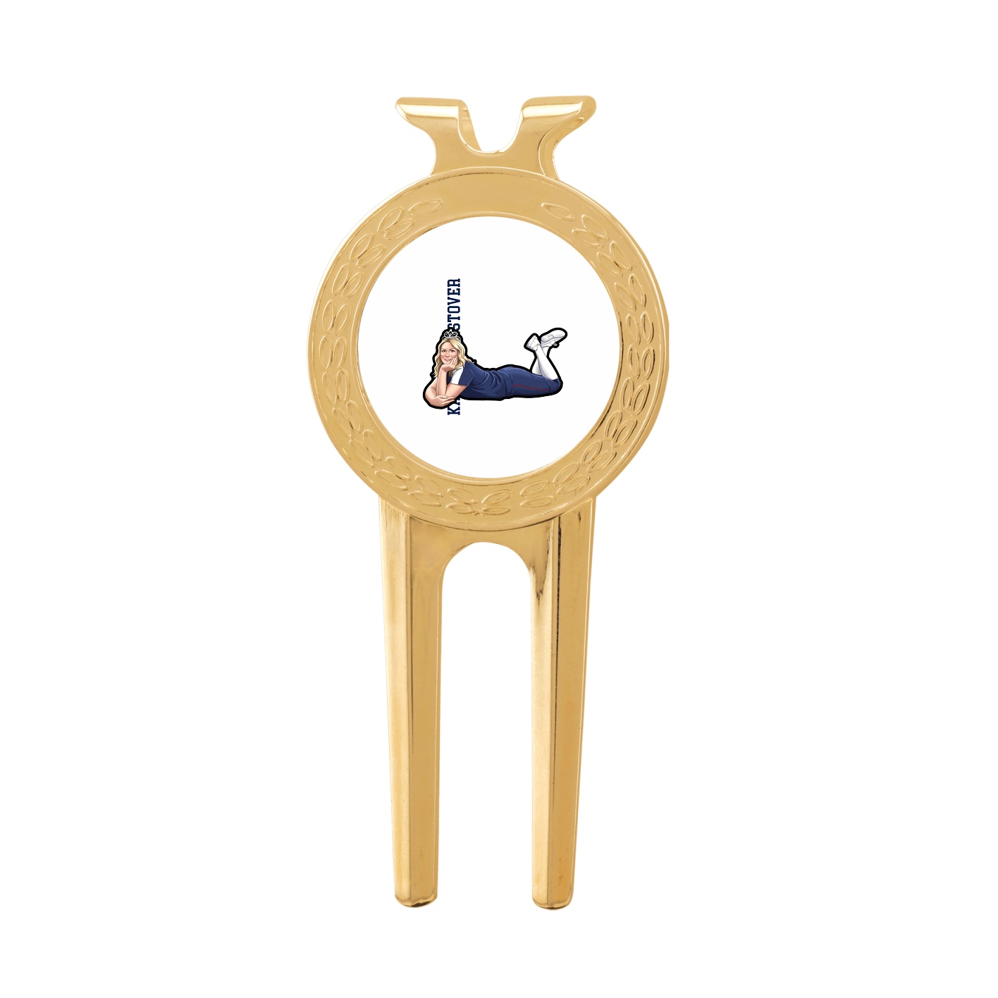 Divot Tool with Ball Marker — Name Vertical in Classic