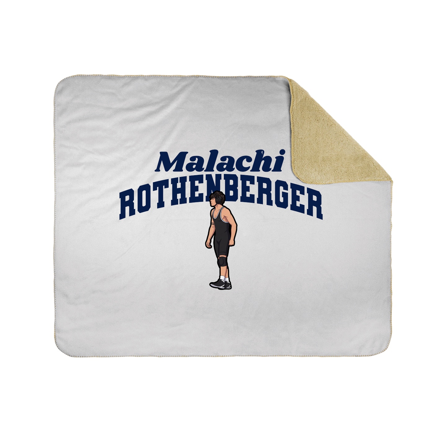 Throw Blanket — Signature Arch in White
