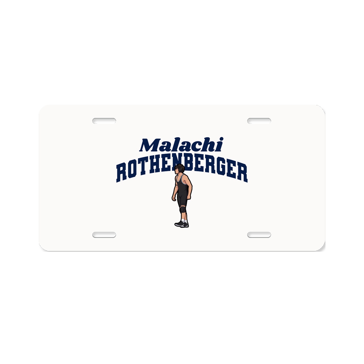 License Plate — Signature Arch in Classic