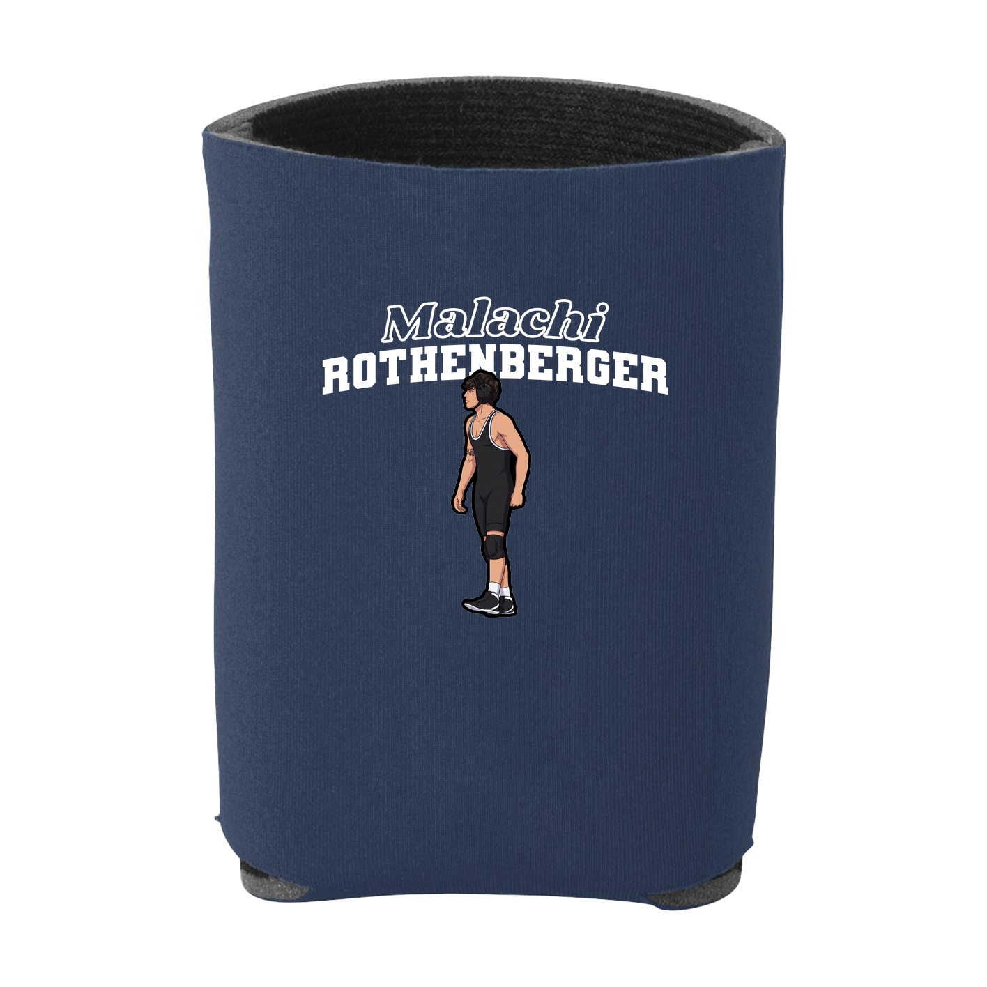 Can Holder — Name Arch in Navy