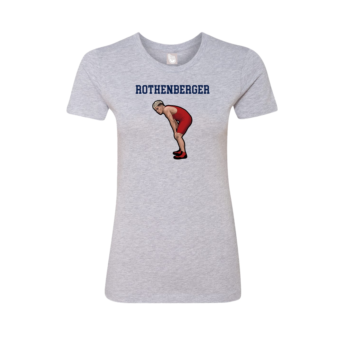 Fitted Women's Tee — Shirsey in Grey