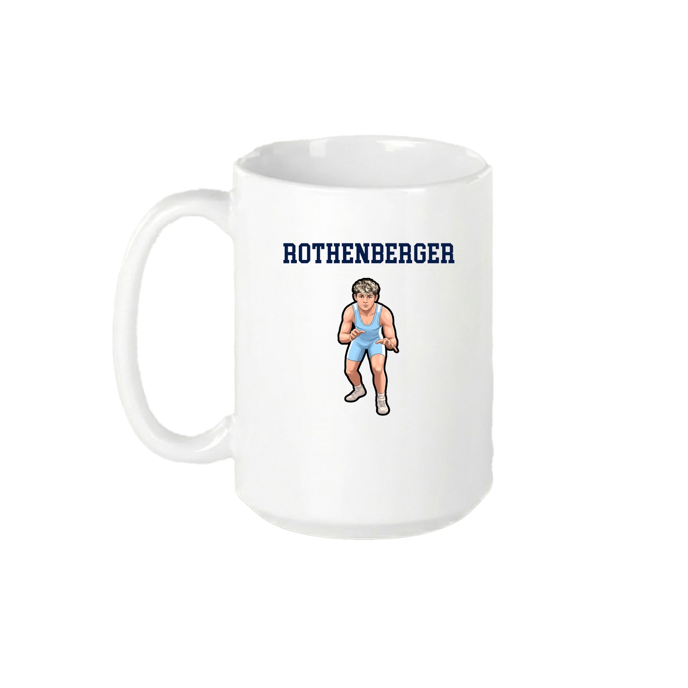 15oz Coffee Mug — Shirsey in White