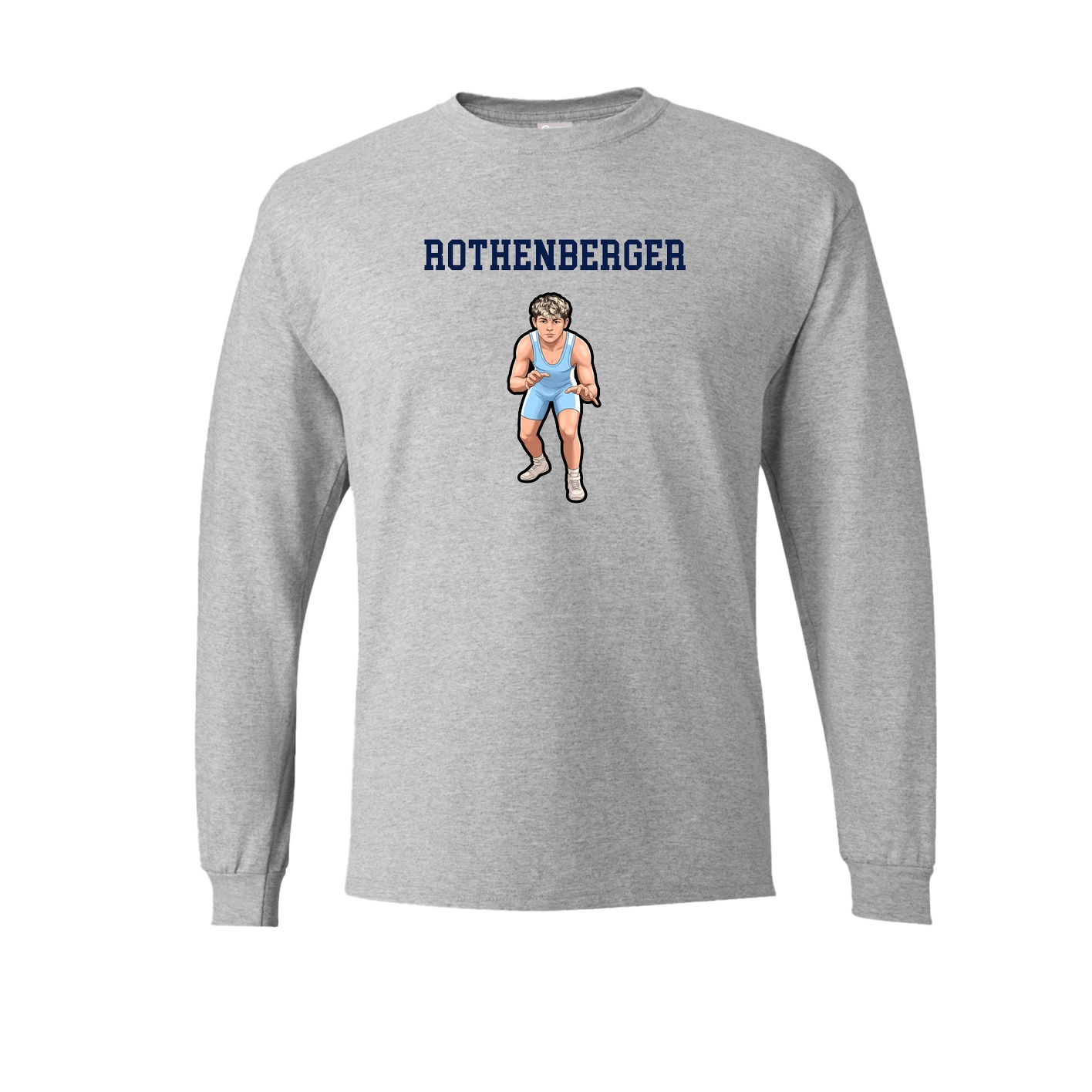 Long Sleeve Tee — Shirsey in Grey