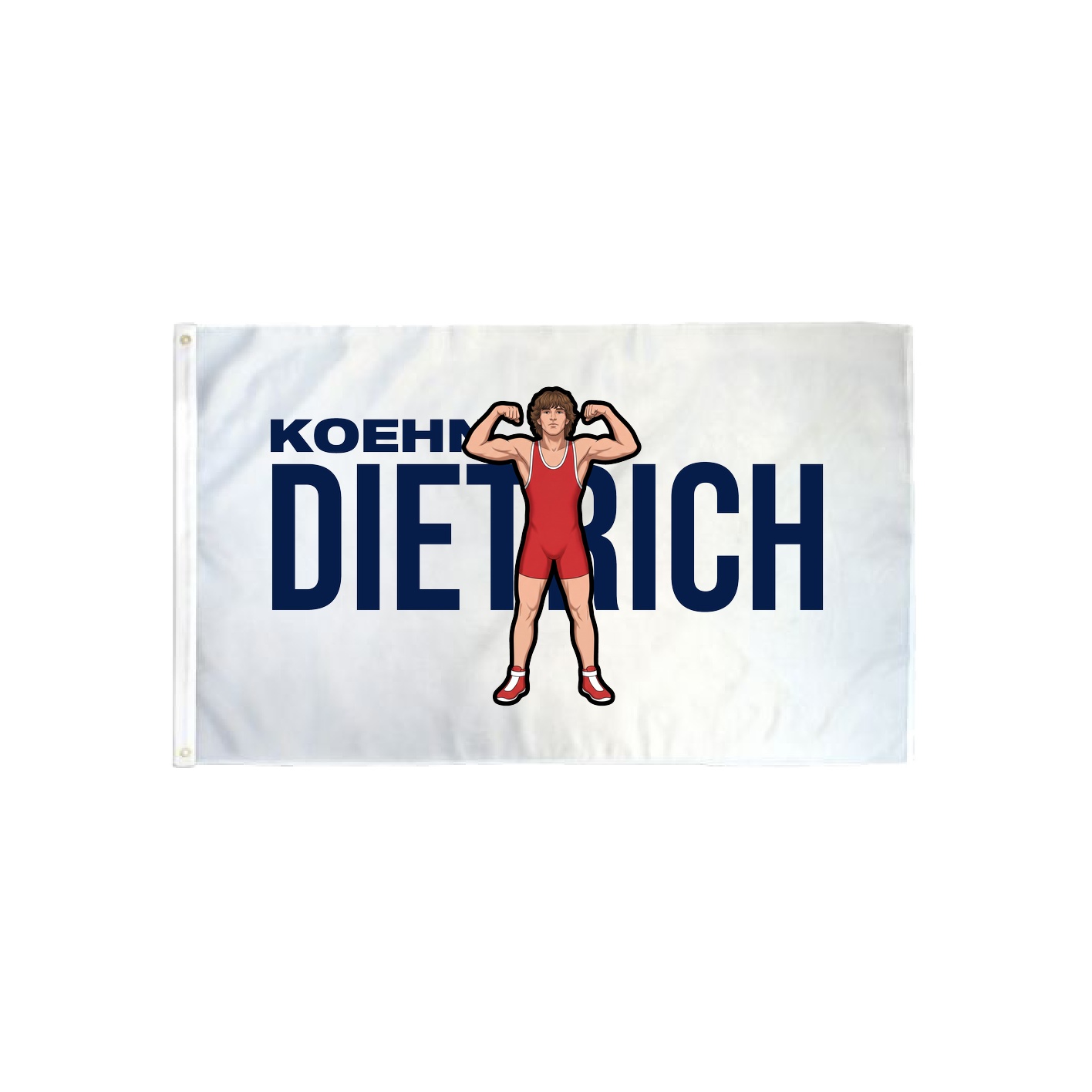 3x5 Flag — Player Name in Classic