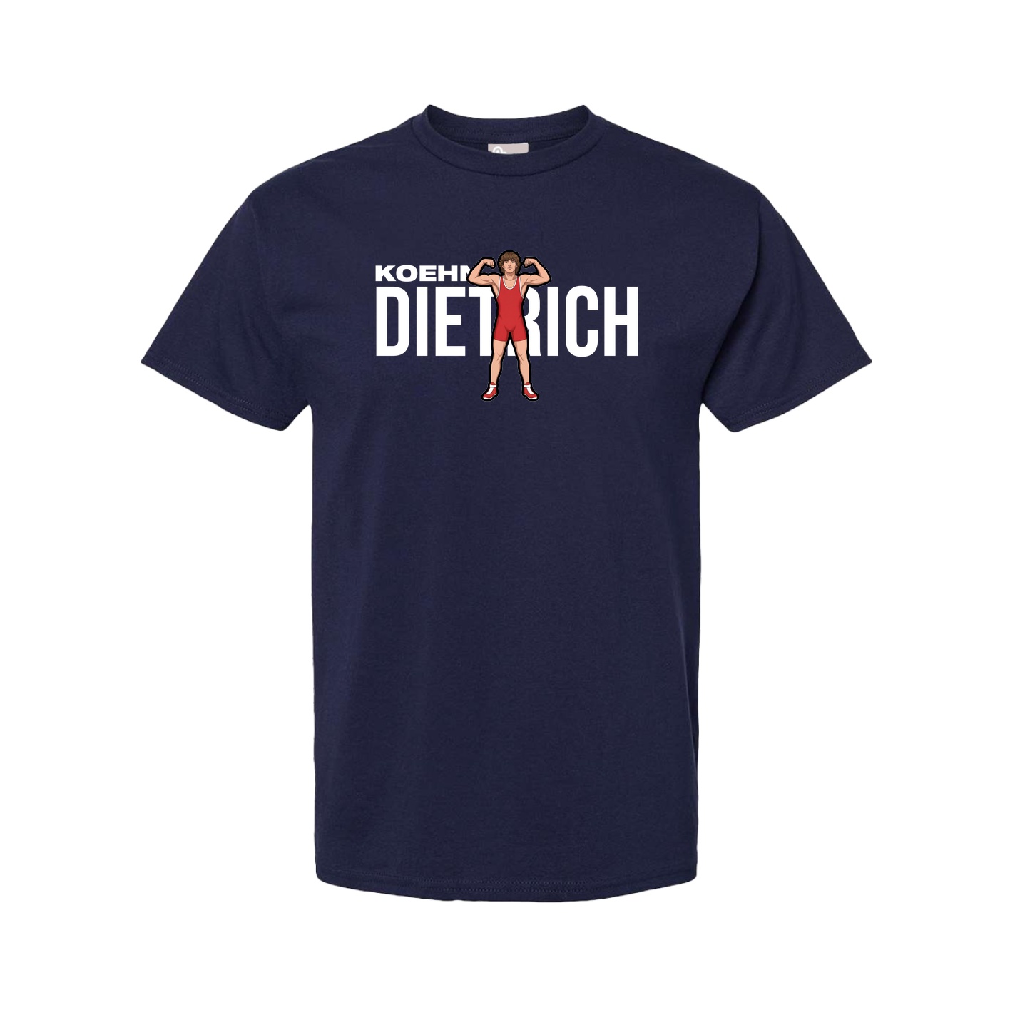 Youth Tee — Player Name in Navy