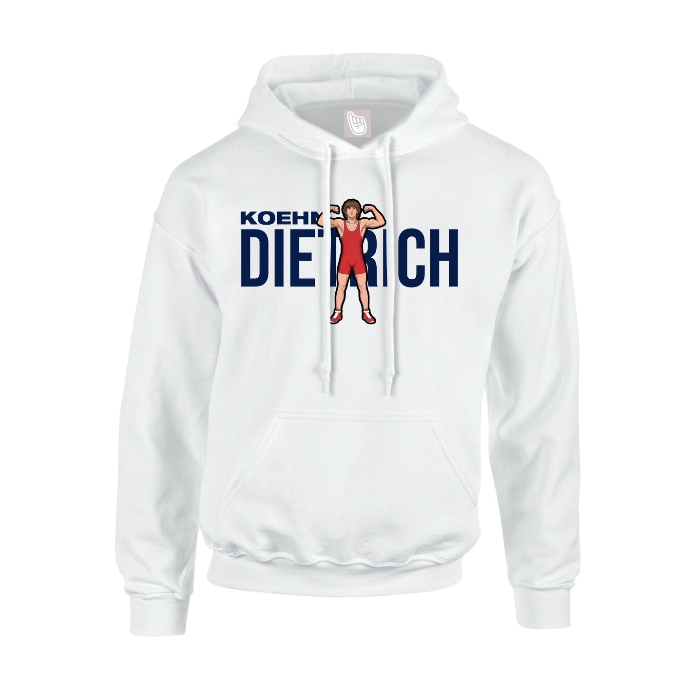 Hoodie — Player Name in White