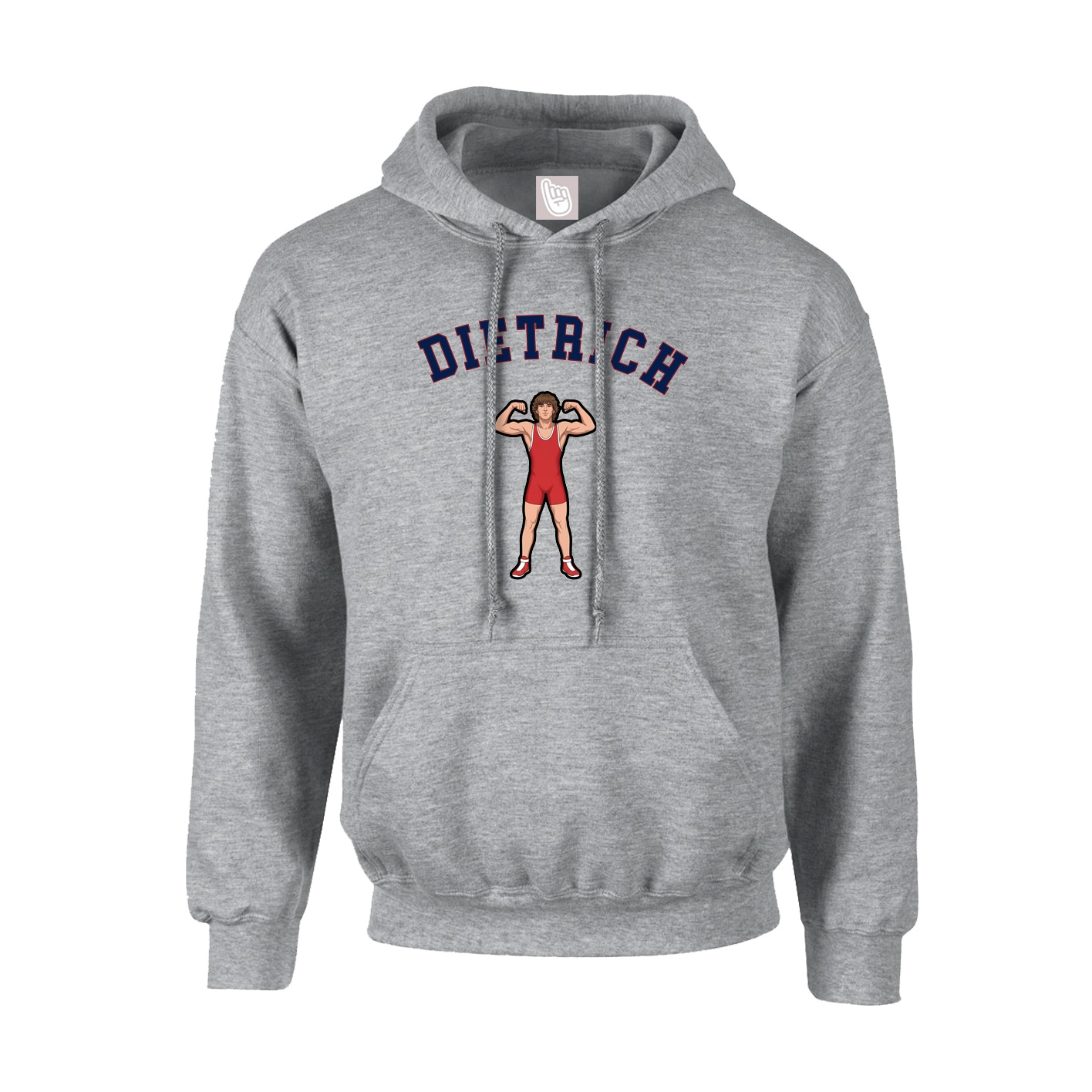 Youth Hoodie — Shirsey Arch in Grey