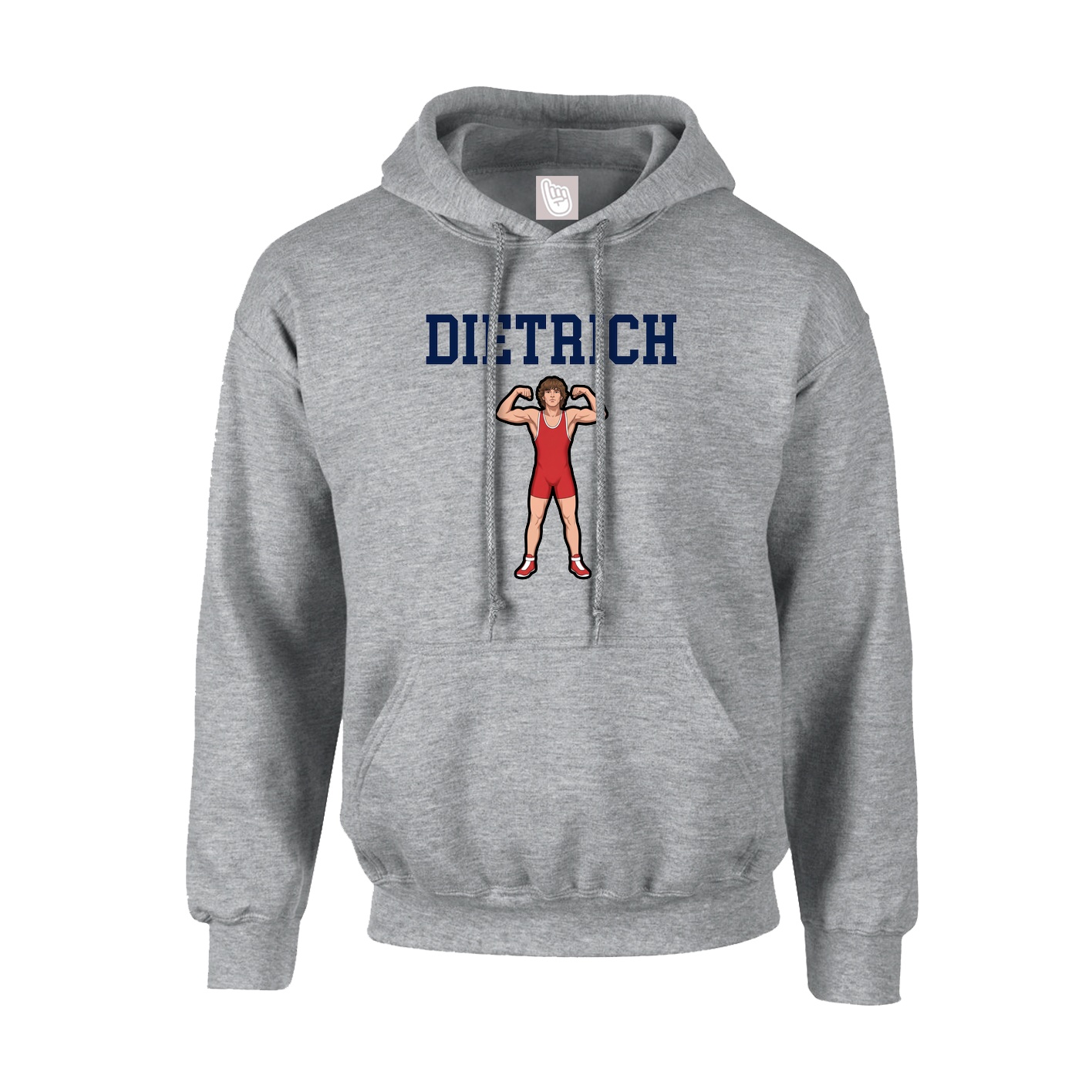 Hoodie — Shirsey in Grey