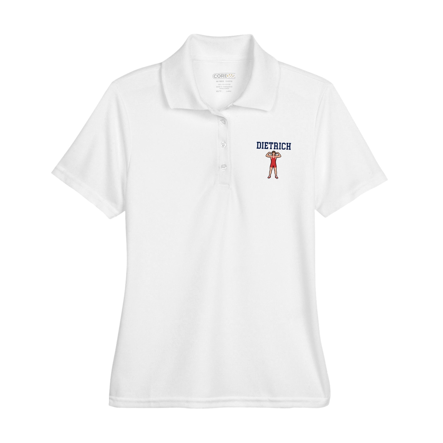 Womens Performance Polo — Shirsey in White