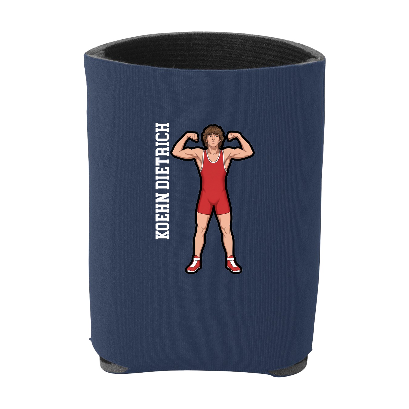 Can Holder — Name Vertical in Navy