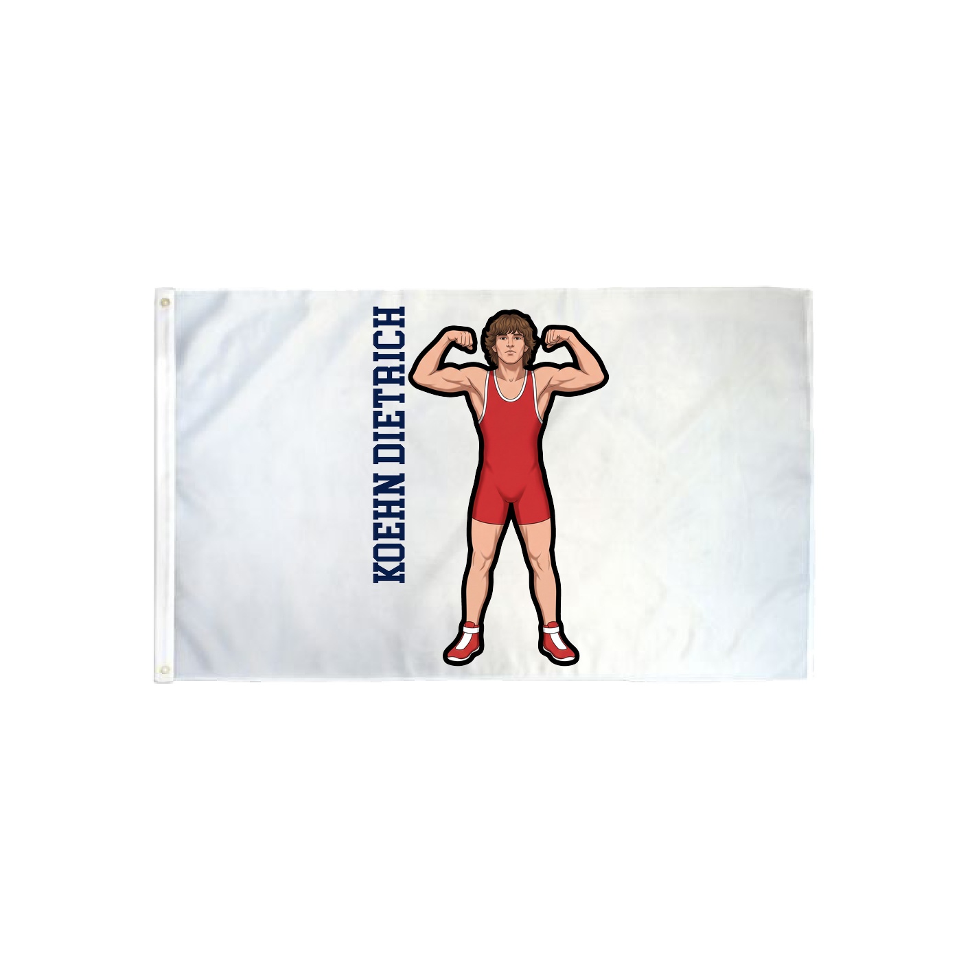 3x5 Flag — Name Vertical in Classic