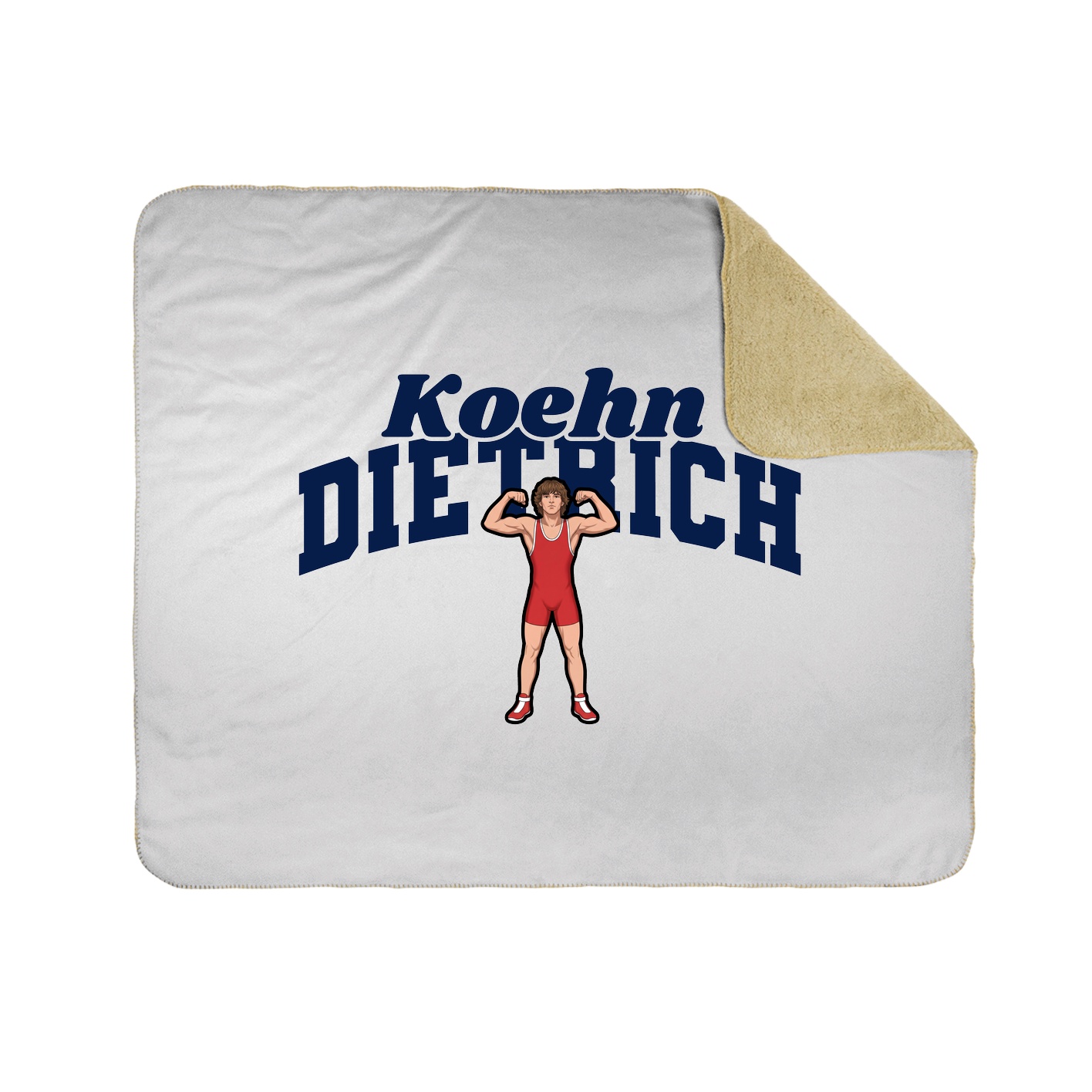 Throw Blanket — Signature Arch in White