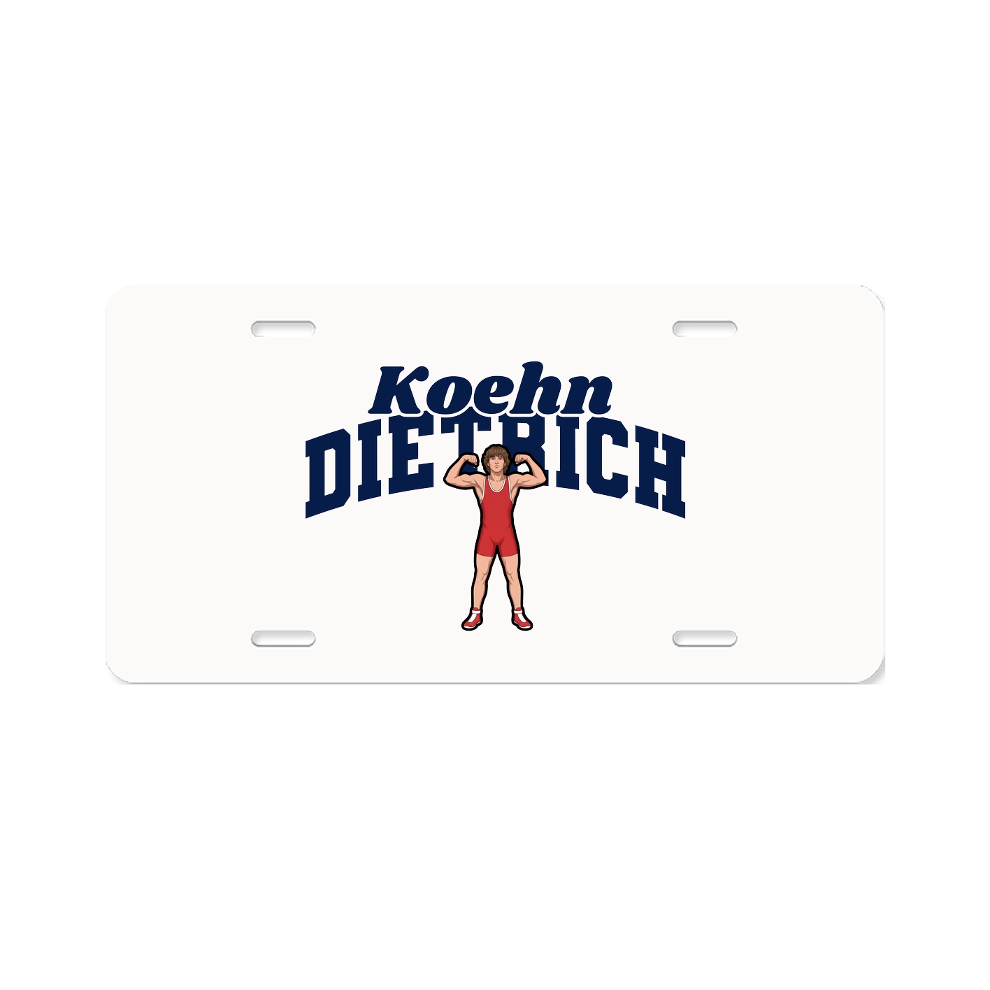 License Plate — Signature Arch in Classic