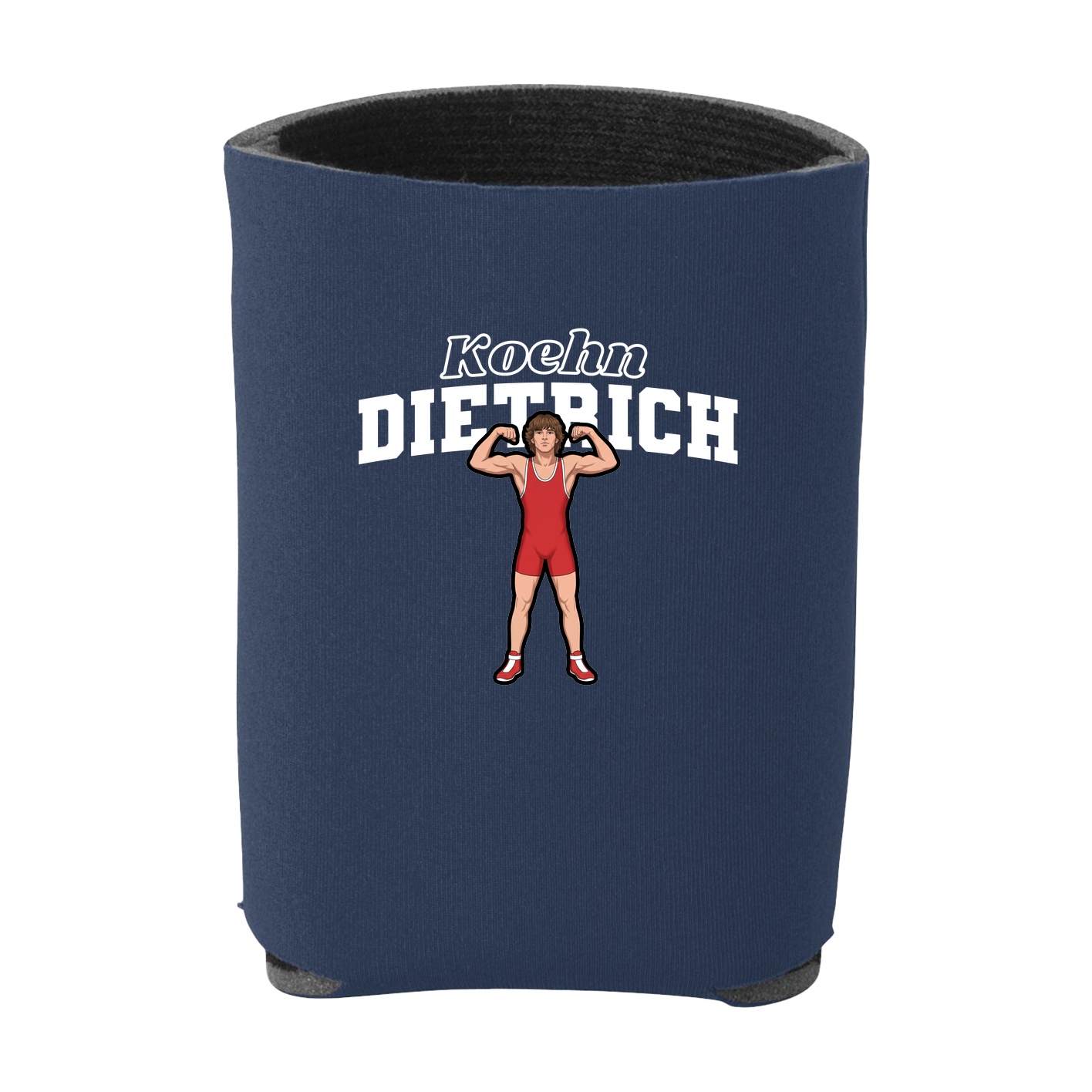 Can Holder — Name Arch in Navy