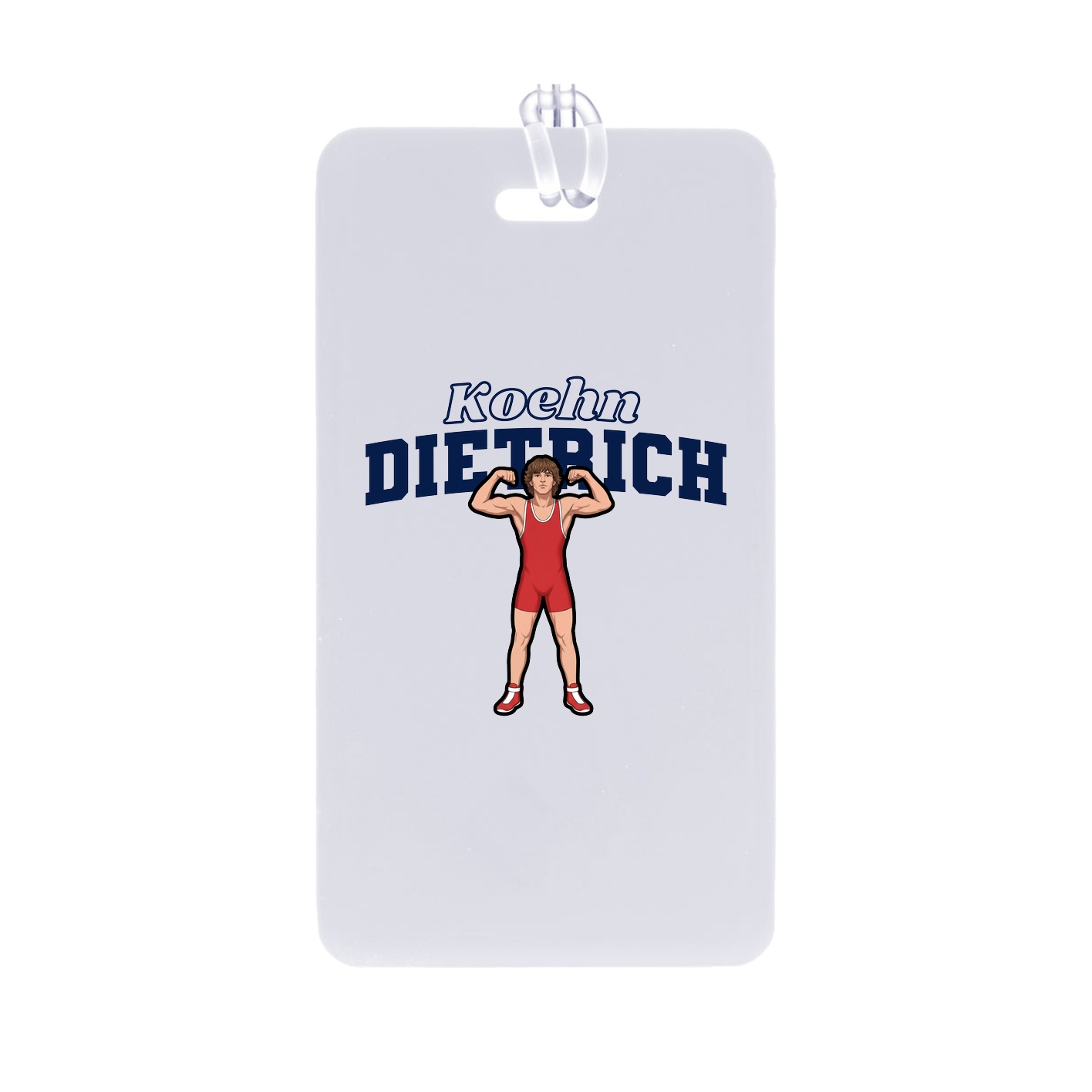 Bag Tag — Name Arch in Classic