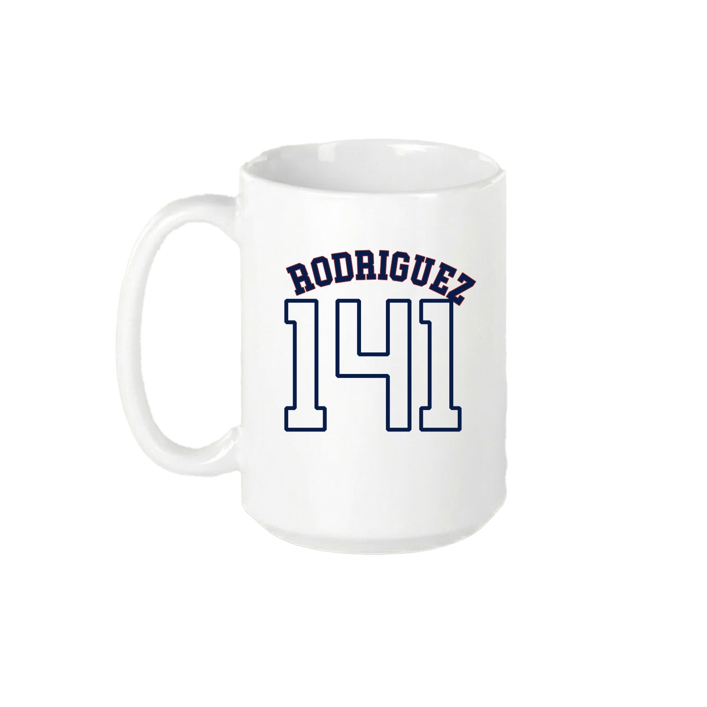 15oz Coffee Mug — Shirsey Arch in White