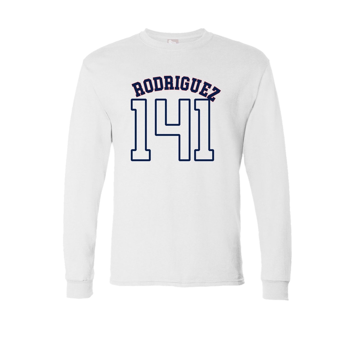 Long Sleeve Tee — Shirsey Arch in White