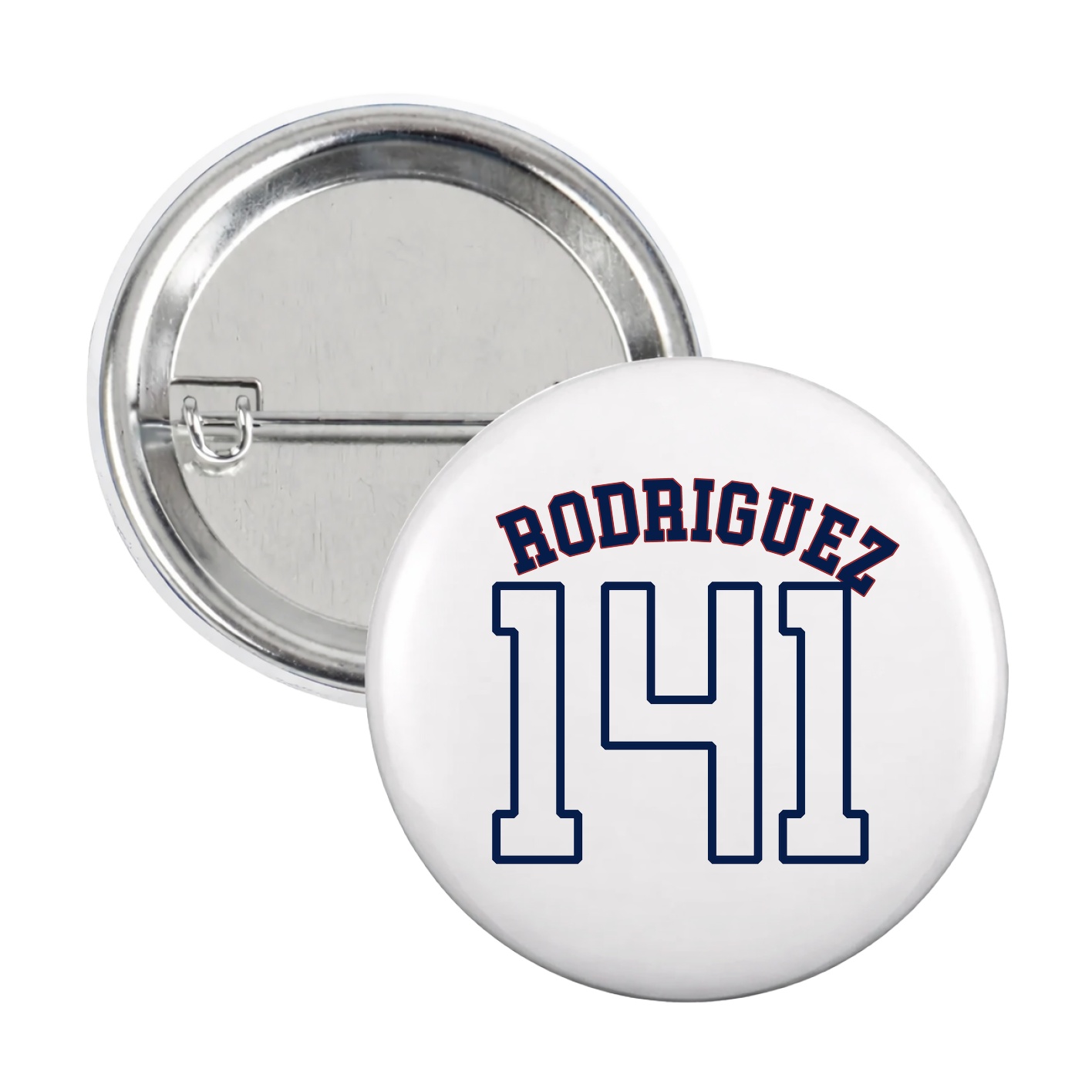 Game Day Button — Shirsey Arch in White