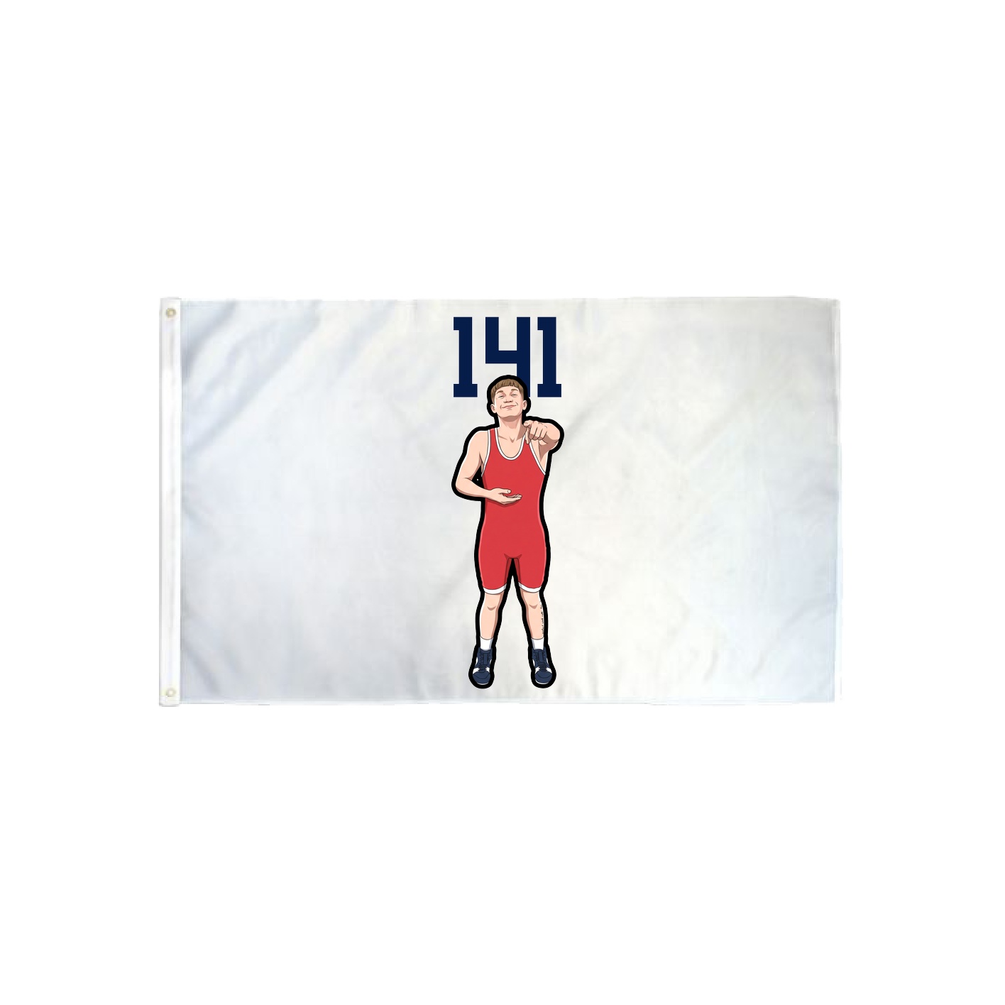 3x5 Flag — Number Top in Classic