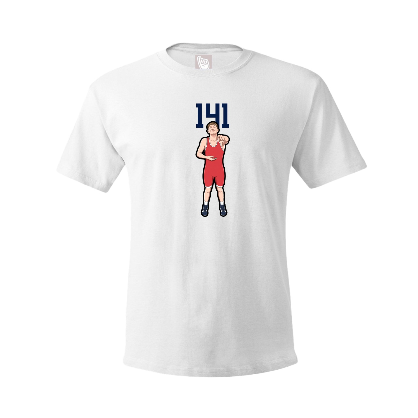 Tee — Number Top in White