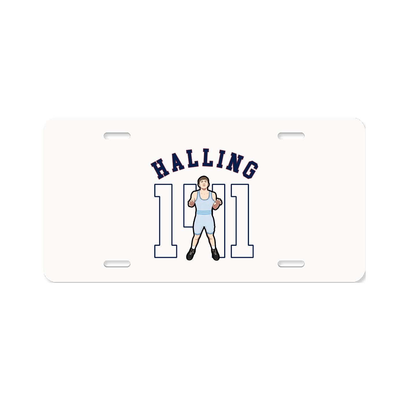 License Plate — Shirsey Arch in Classic