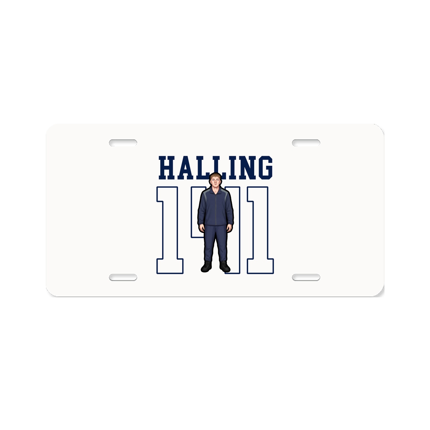 License Plate — Shirsey in Classic