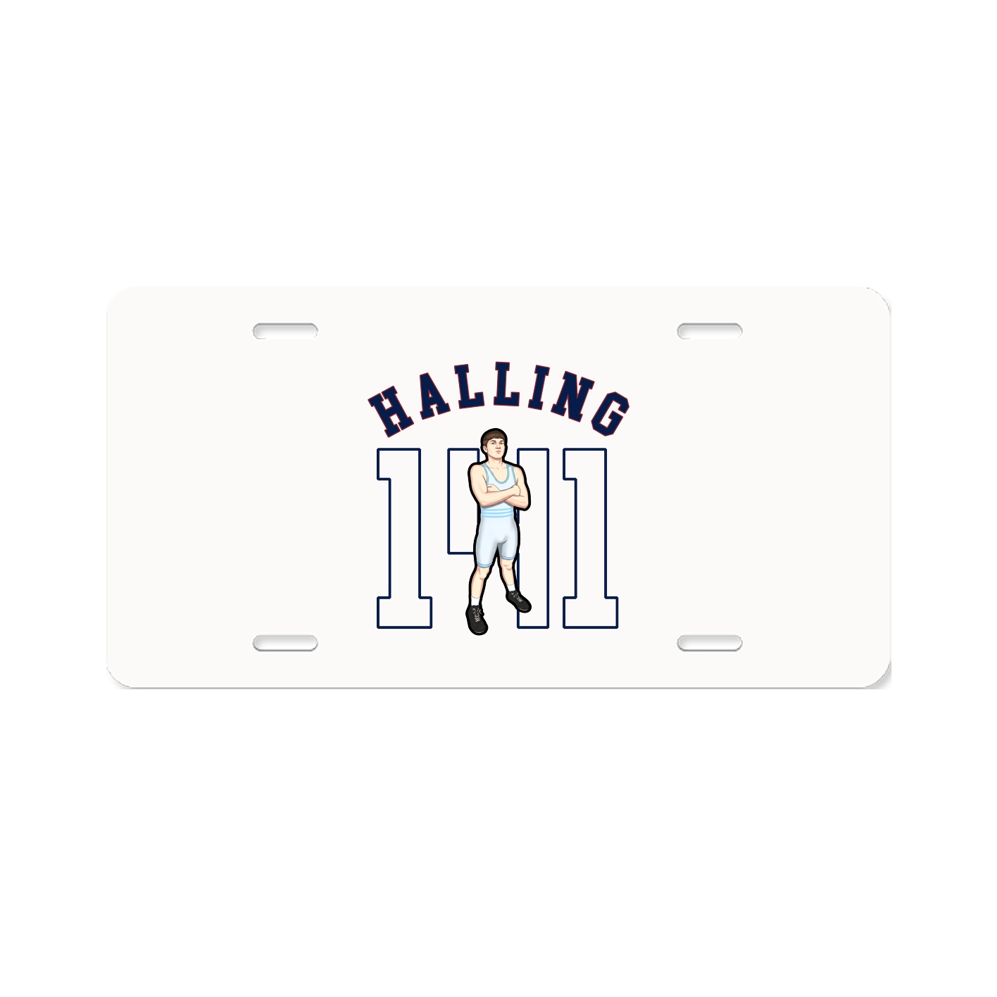 License Plate — Shirsey Arch in Classic
