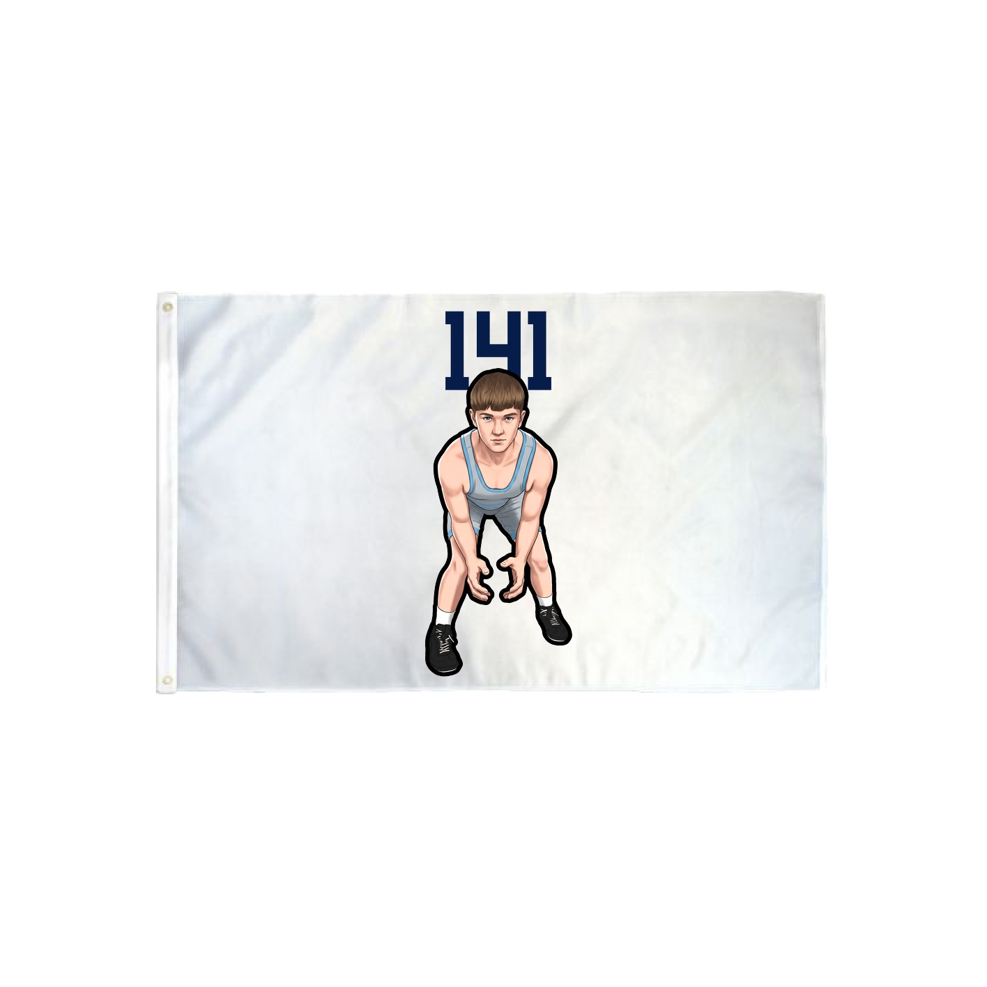 3x5 Flag — Number Top in Classic