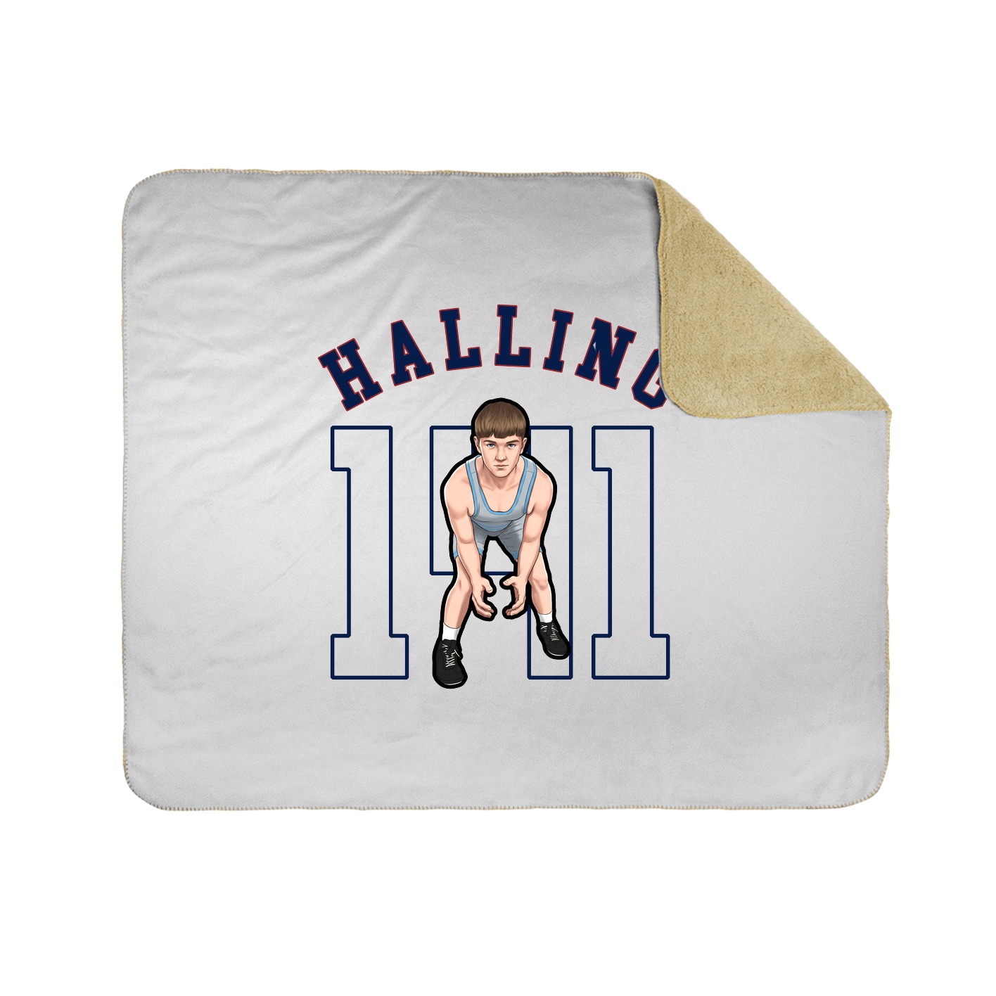 Throw Blanket — Shirsey Arch in White
