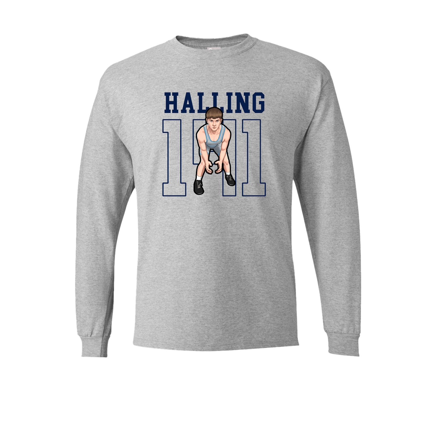 Long Sleeve Tee — Shirsey in Grey