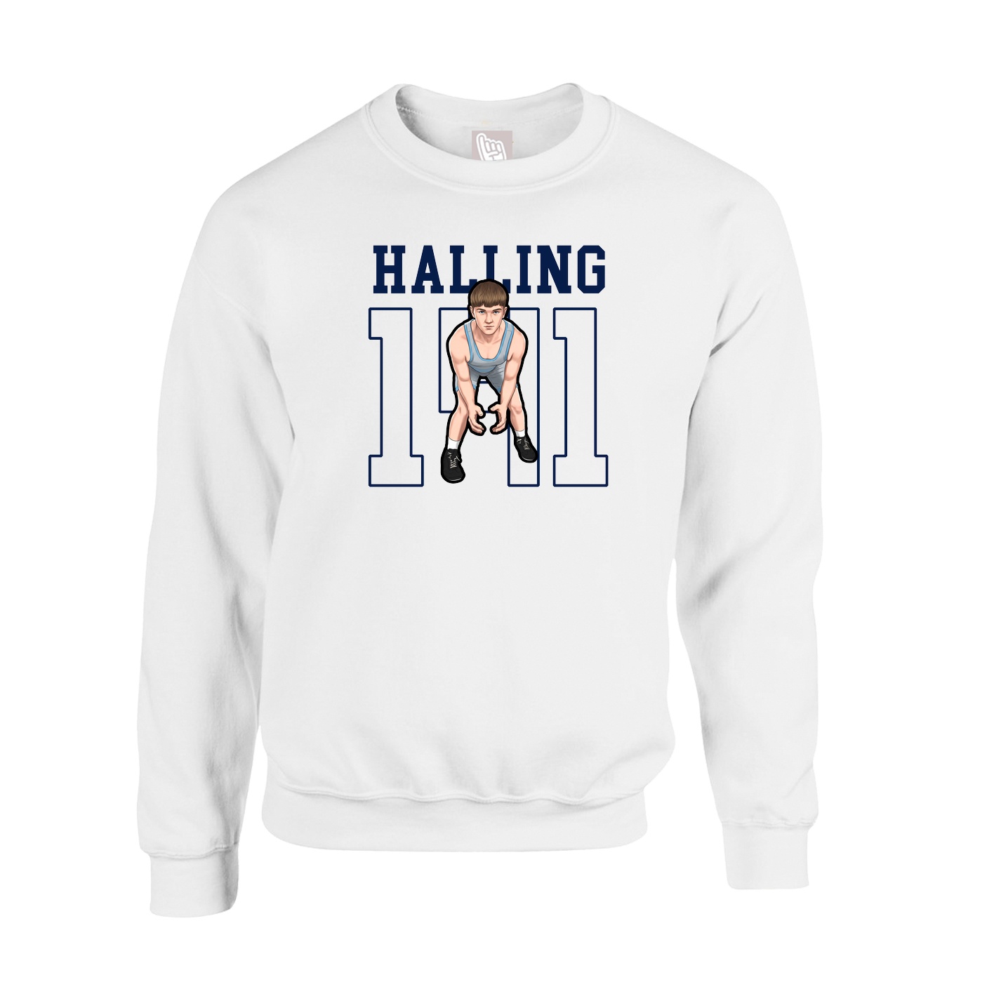 Fleece Crew — Shirsey in White